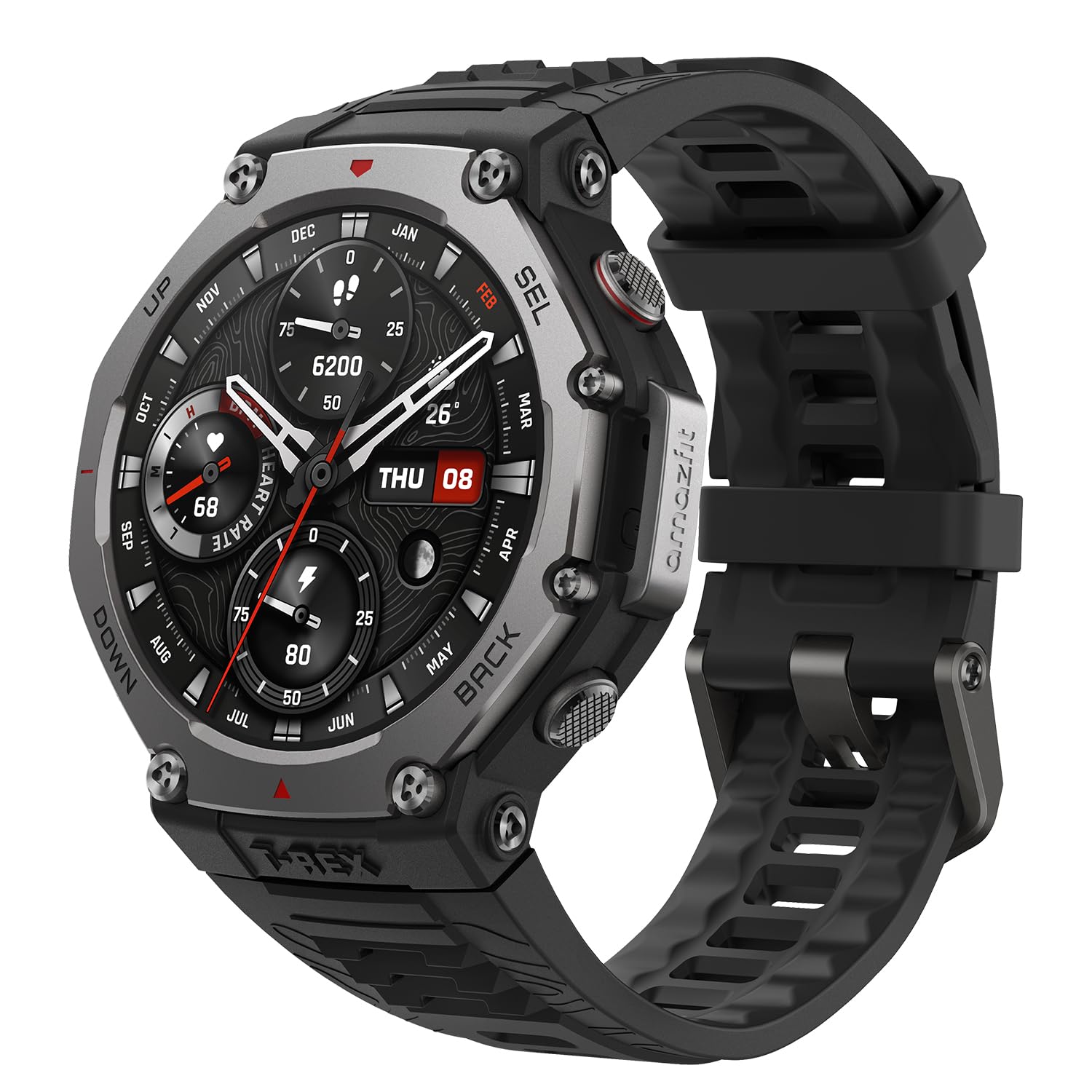 Amazfit T-Rex 3 Rugged/Military Smart Watch 48mm