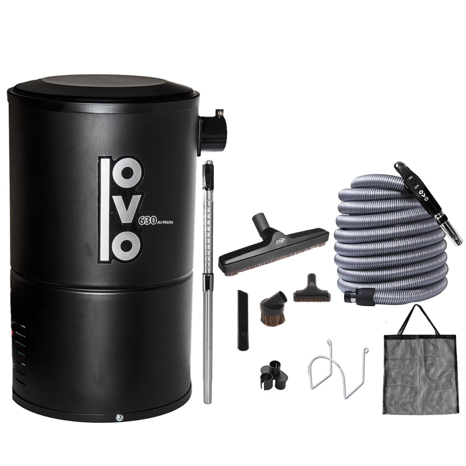 OVO Compact Powerful Central Vacuum System, Condo