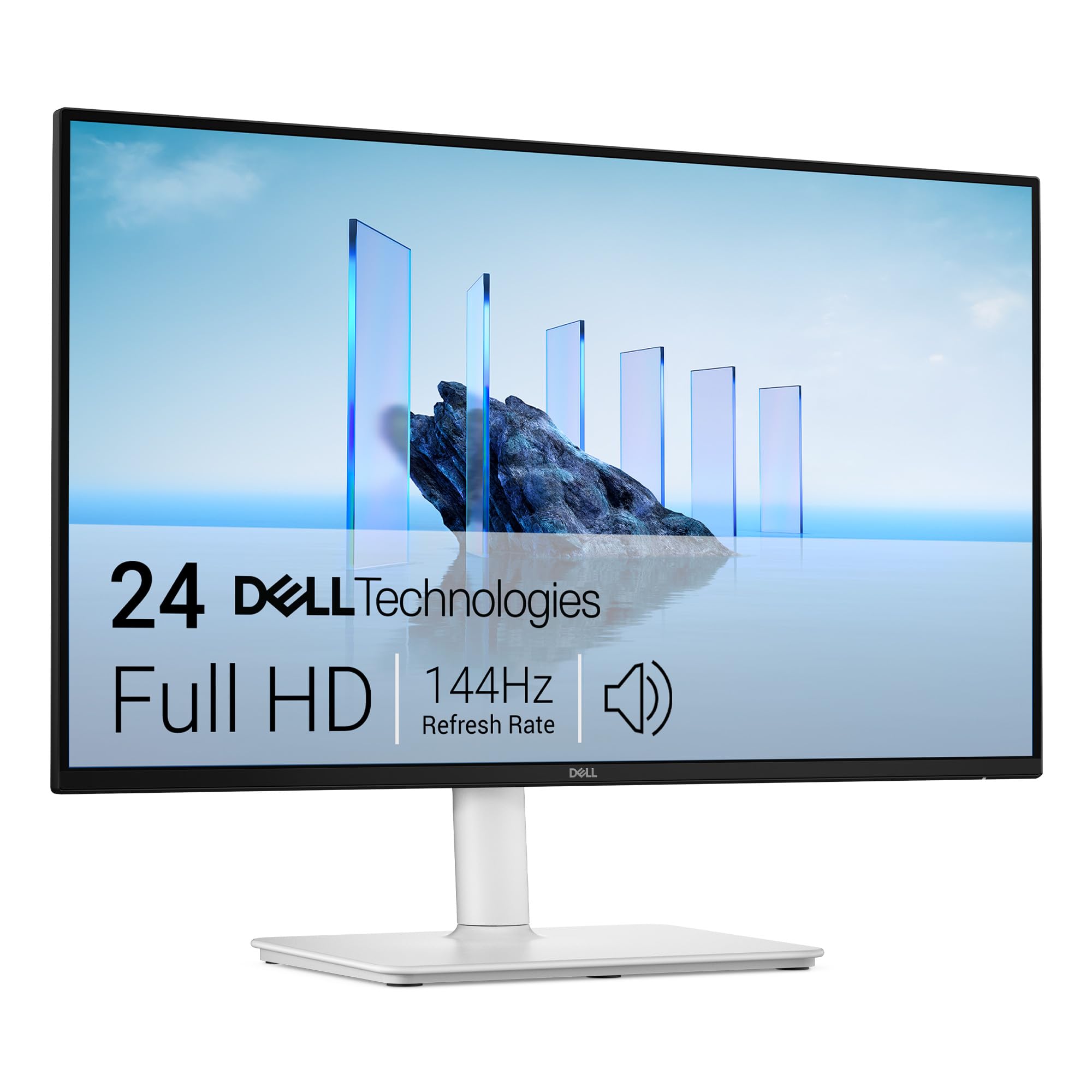 Dell 24 Plus Monitor - S2425HSM - (23.8-inch, Ash White)