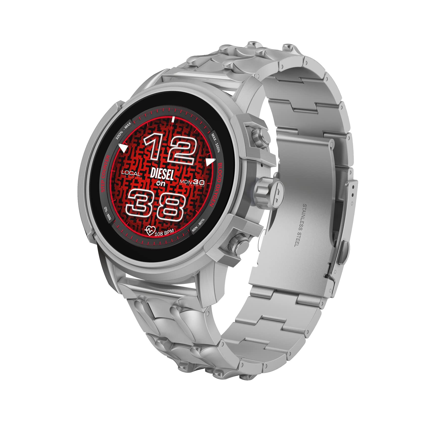 Diesel Men's Griffed Gen 6 45mm Stainless