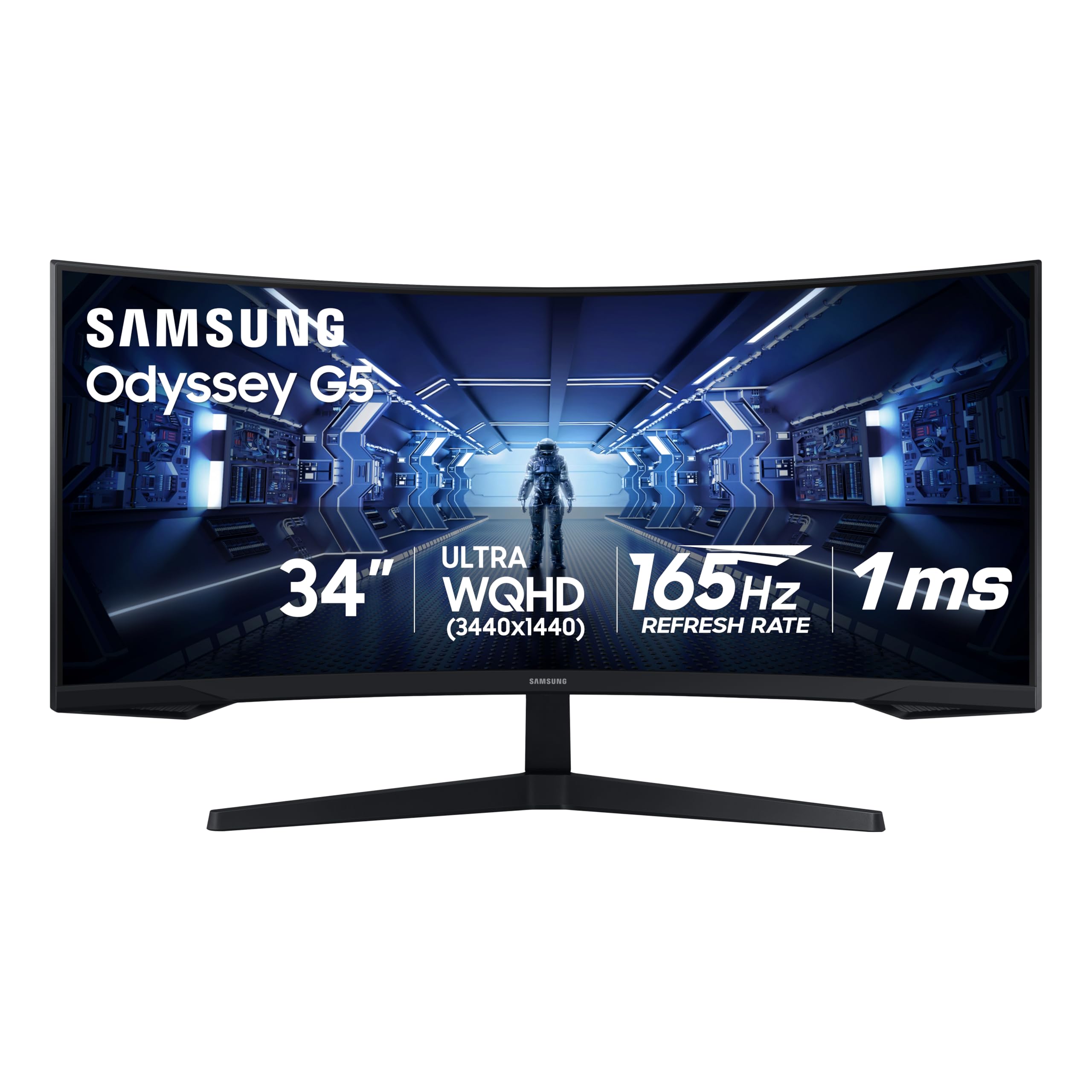 SAMSUNG 34' Odyssey G5 Ultra-Wide Gaming Monitor