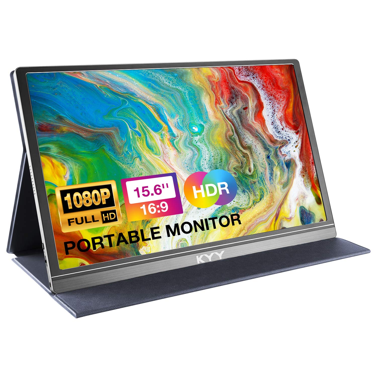 KYY Portable Monitor 1080P Computer Monitor Screen