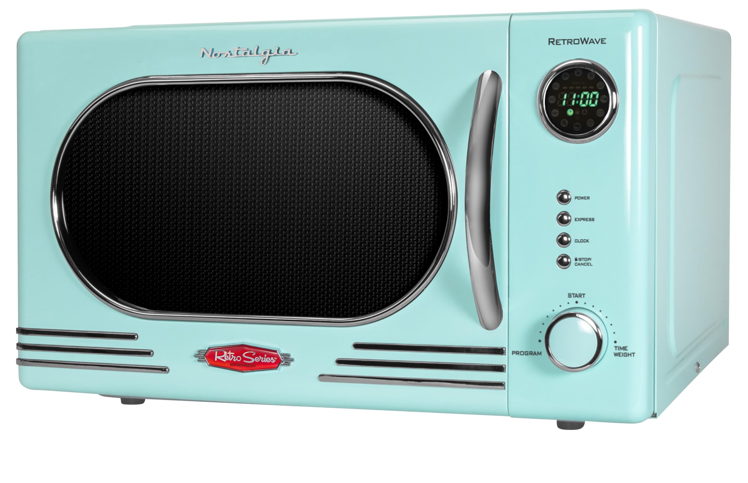 Nostalgia NRMO11AQ6A 1000 Watt Power Retro Countertop