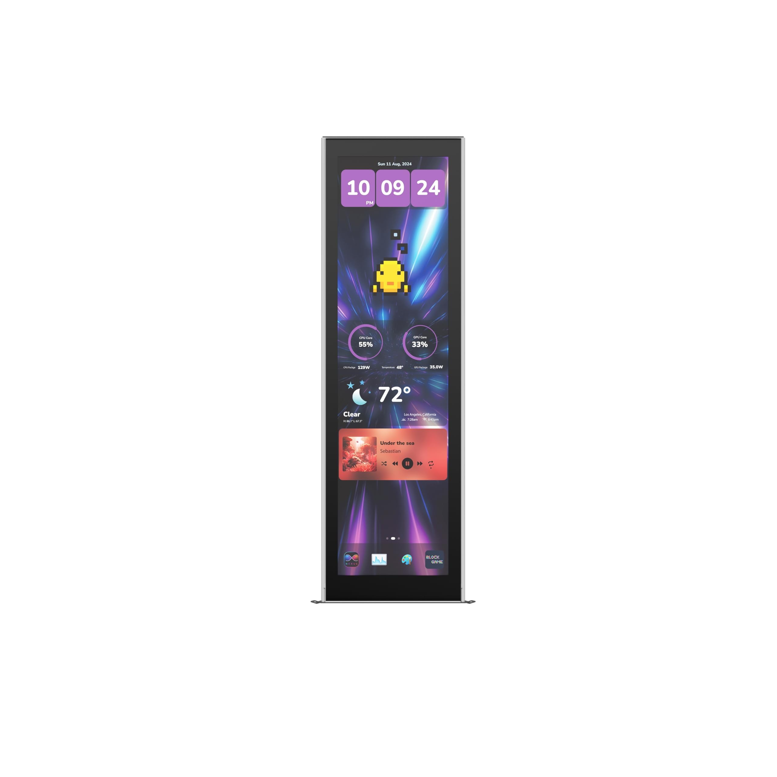 Hyte Y70 Touch Infinite Display Upgrade Screen