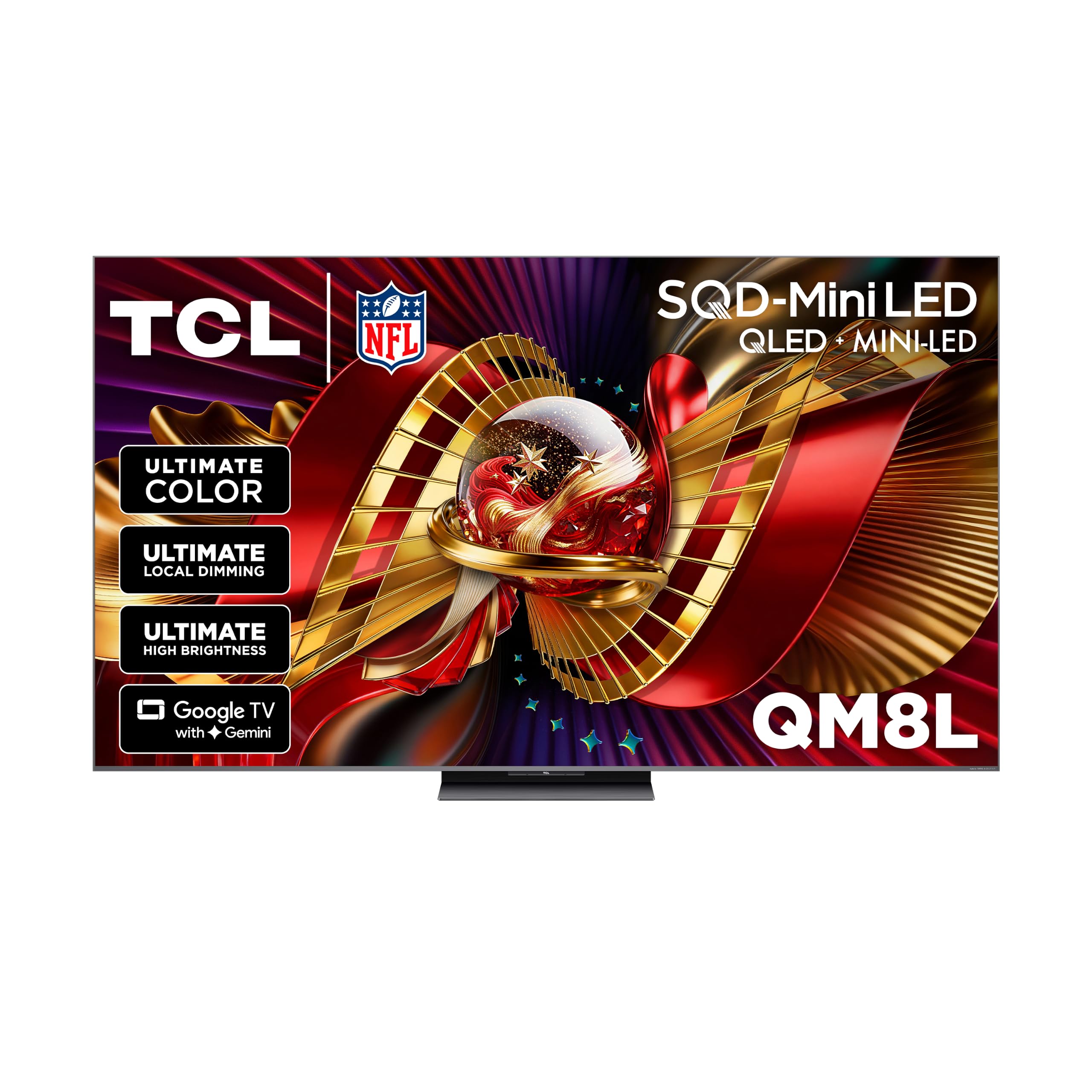TCL 85-inch QM8L SQD-Mini-LED QLED TV 85QM8L