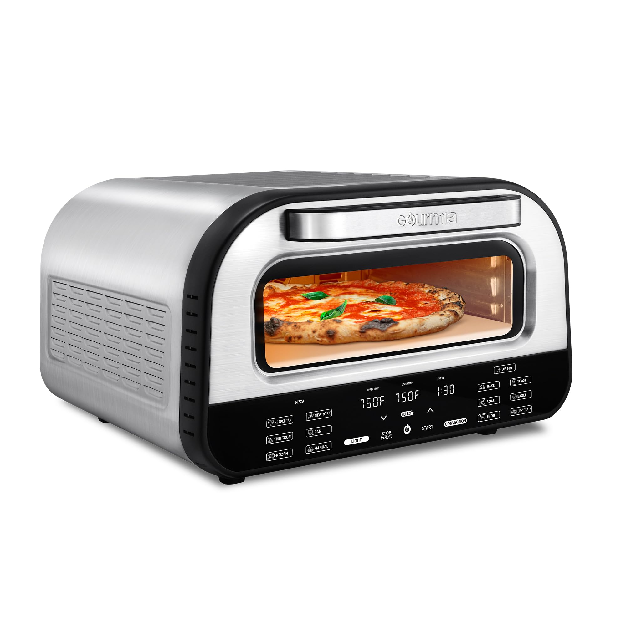 Gourmia Indoor Pizza Oven Air Fryer Toaster
