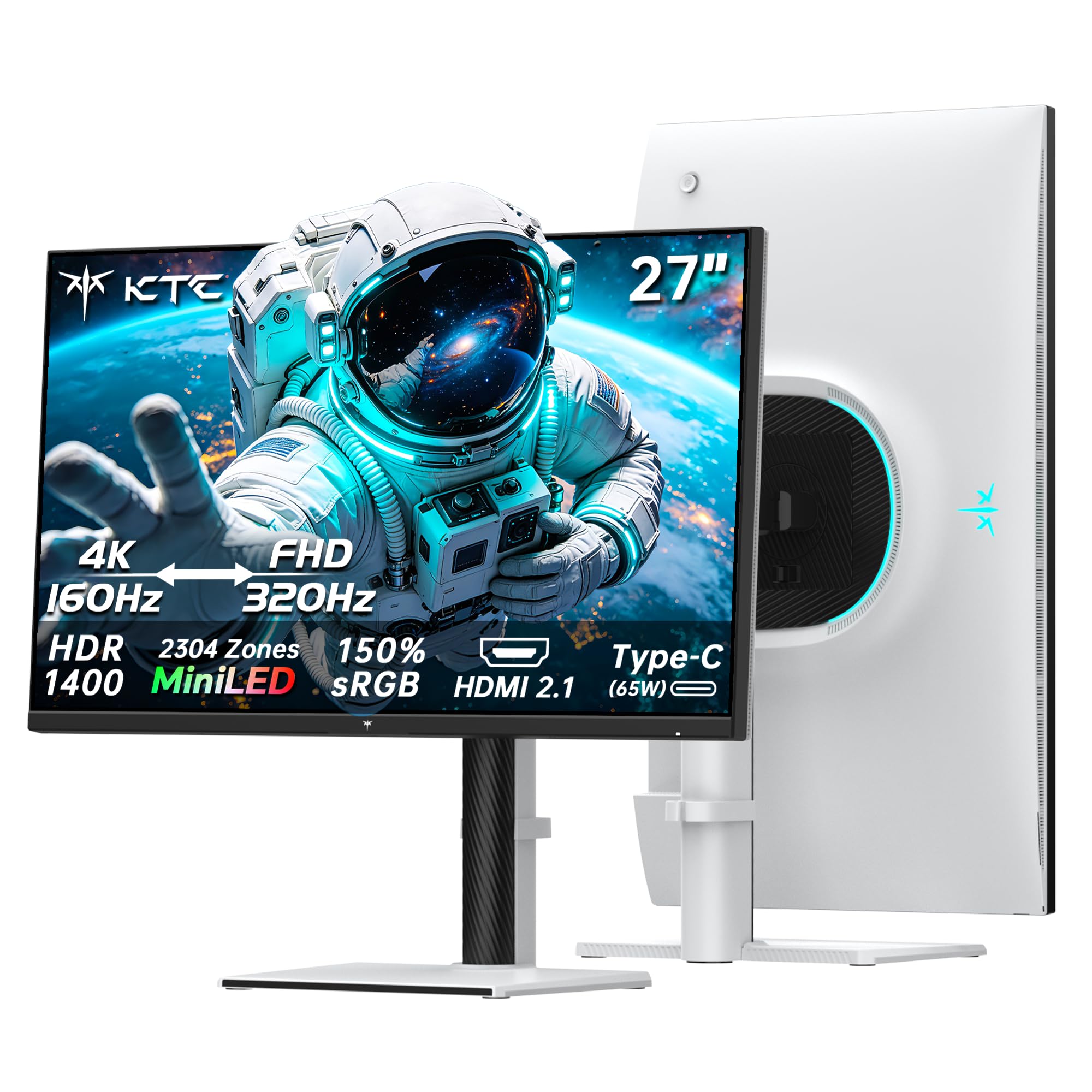 KTC M27P6S 4K Mini-LED Gaming Monitor