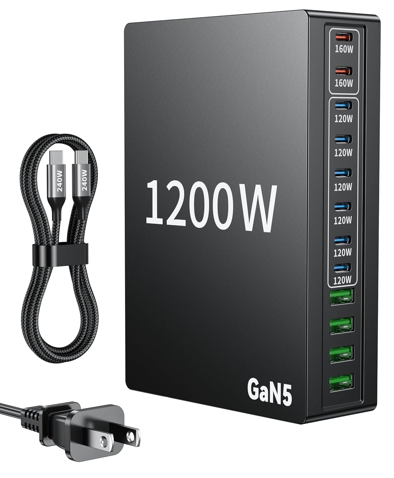 Dimiway 1200W USB C Charger Block Fast