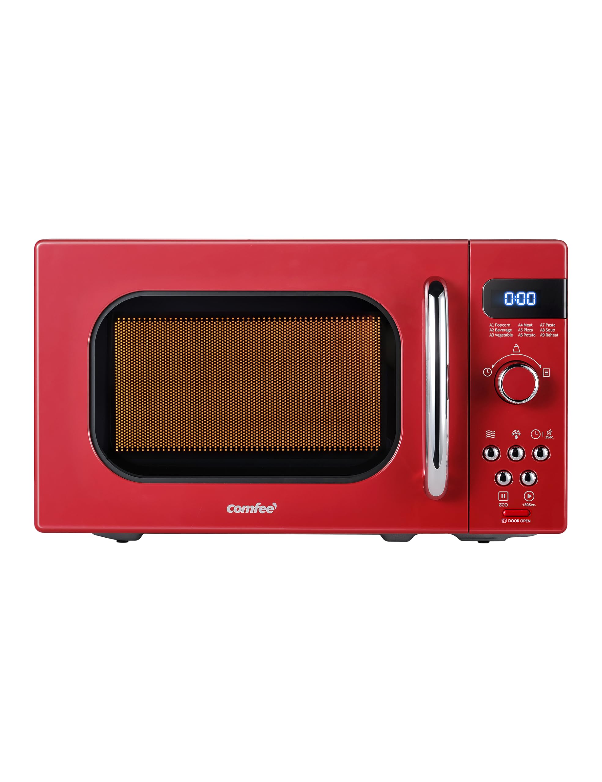 COMFEE' Retro Small Microwave Oven