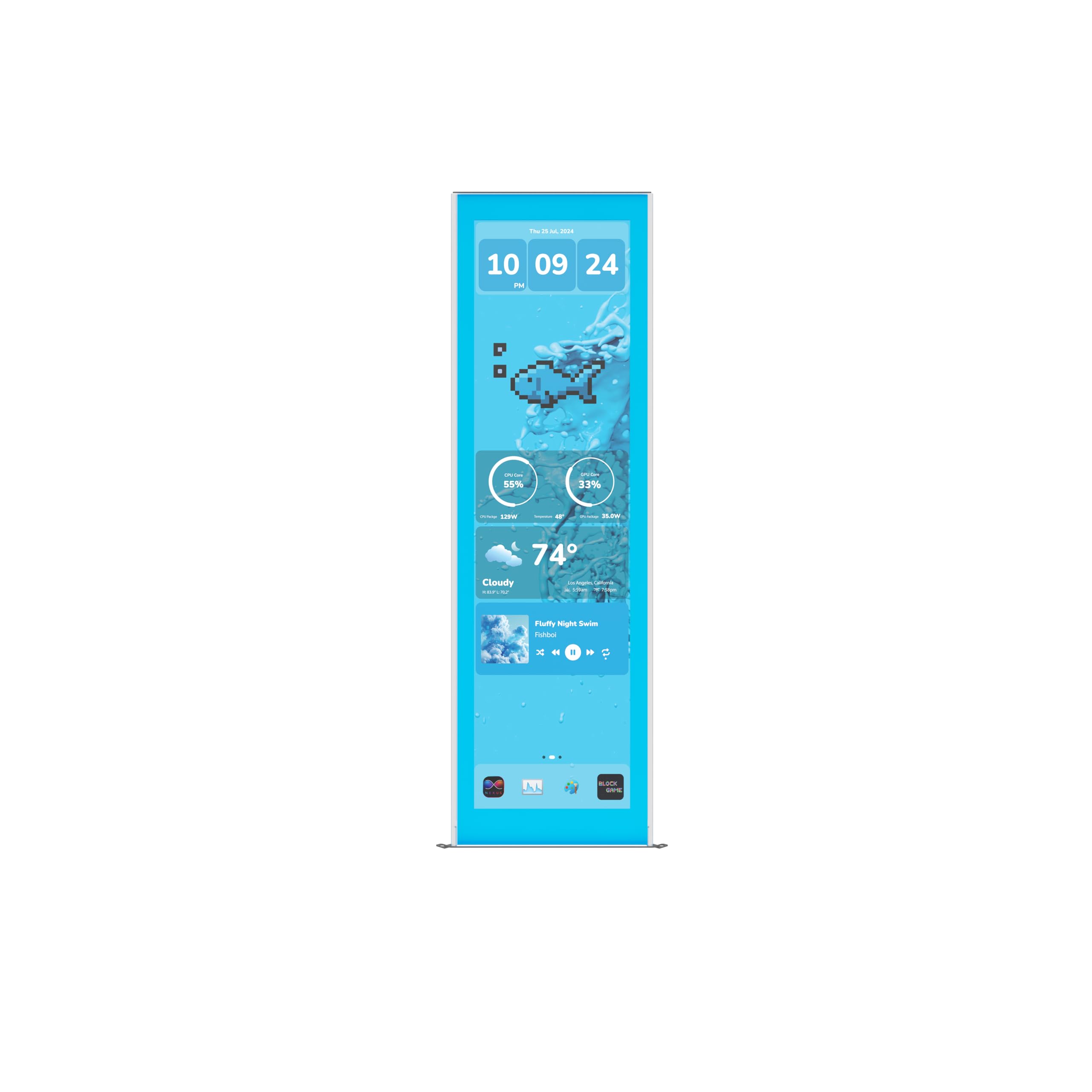 Hyte Y70 Touch Infinite Display Upgrade Screen