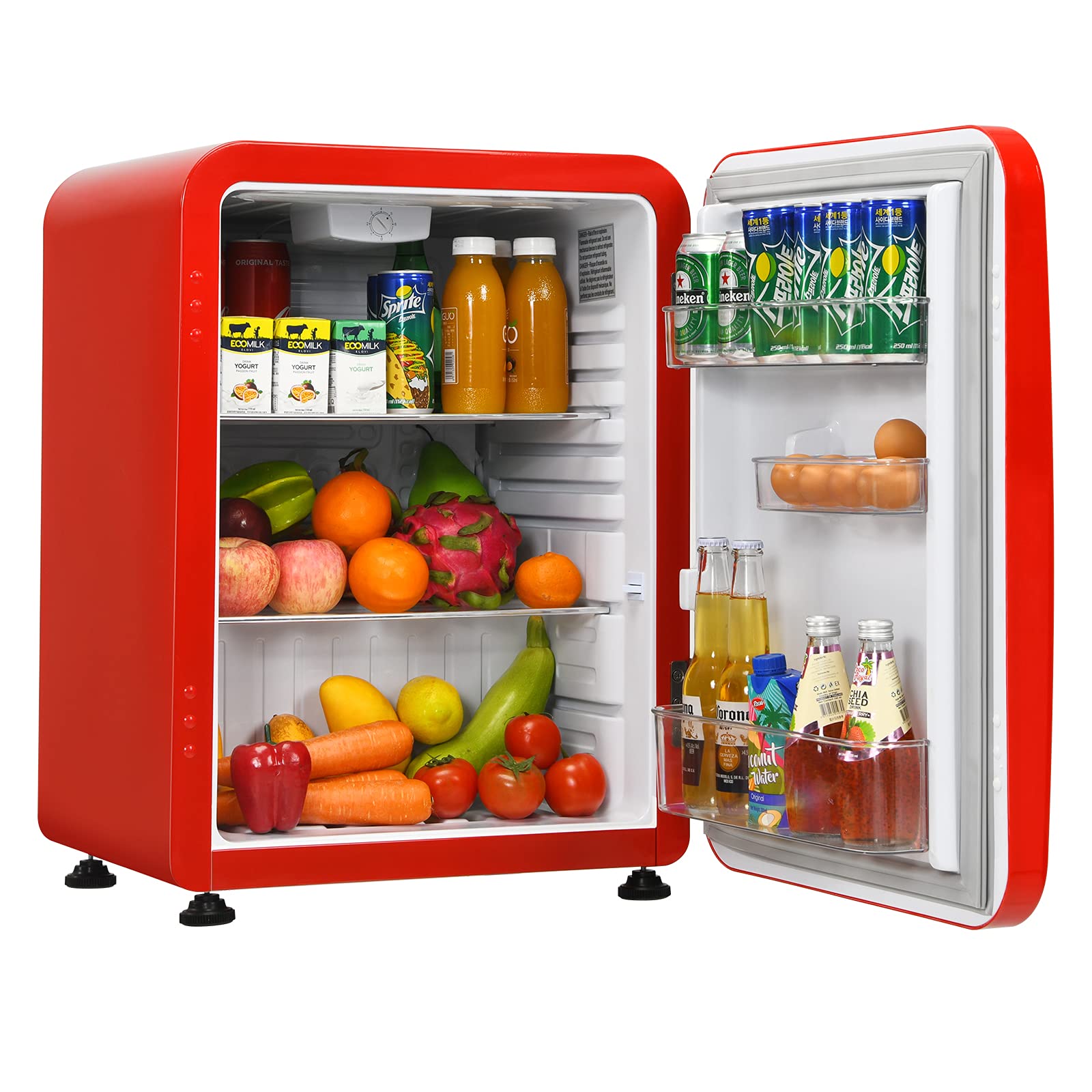 LDAILY Compact Refrigerator, 2.4 cu ft Mini