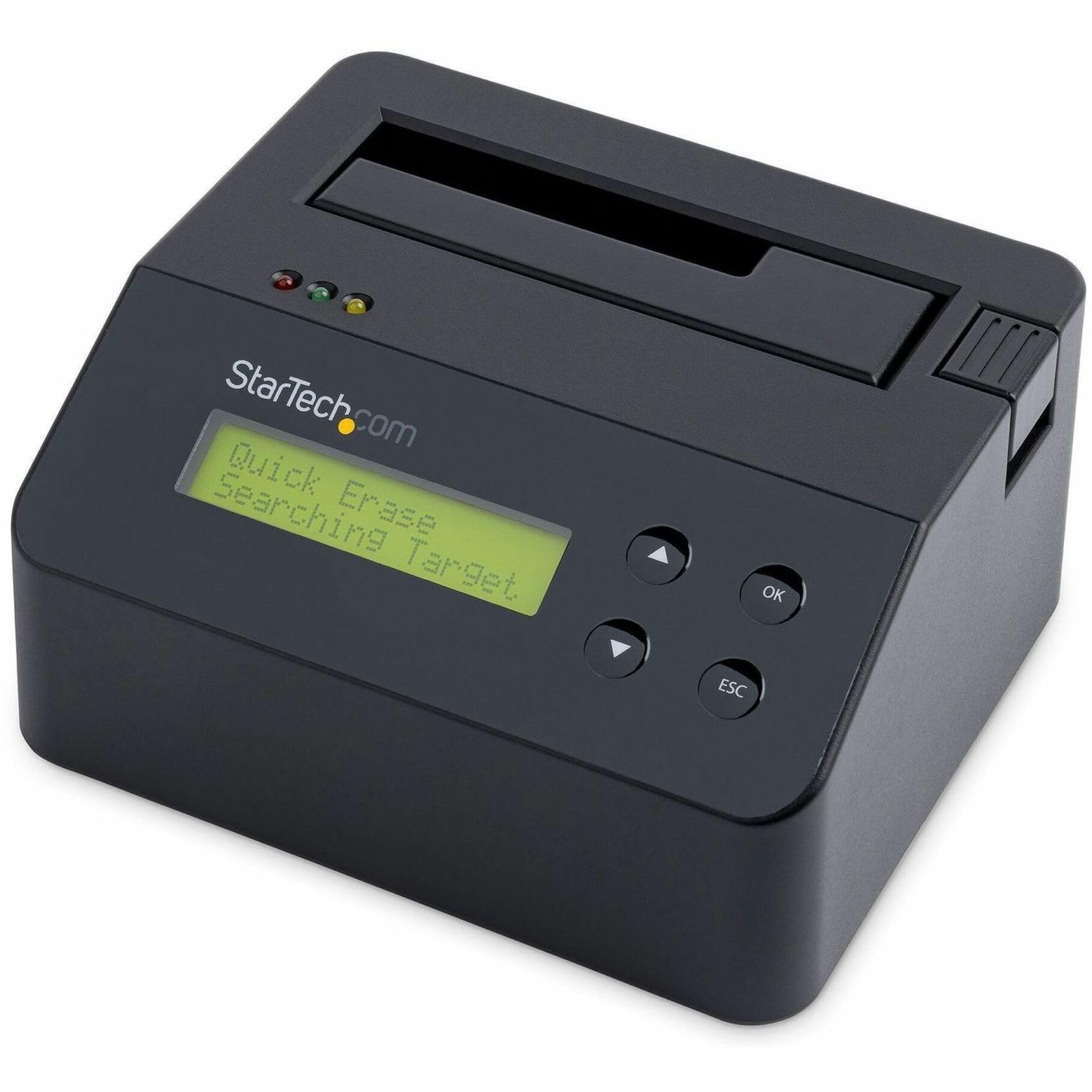StarTech.com Single Bay Hard Drive Eraser, Standalone