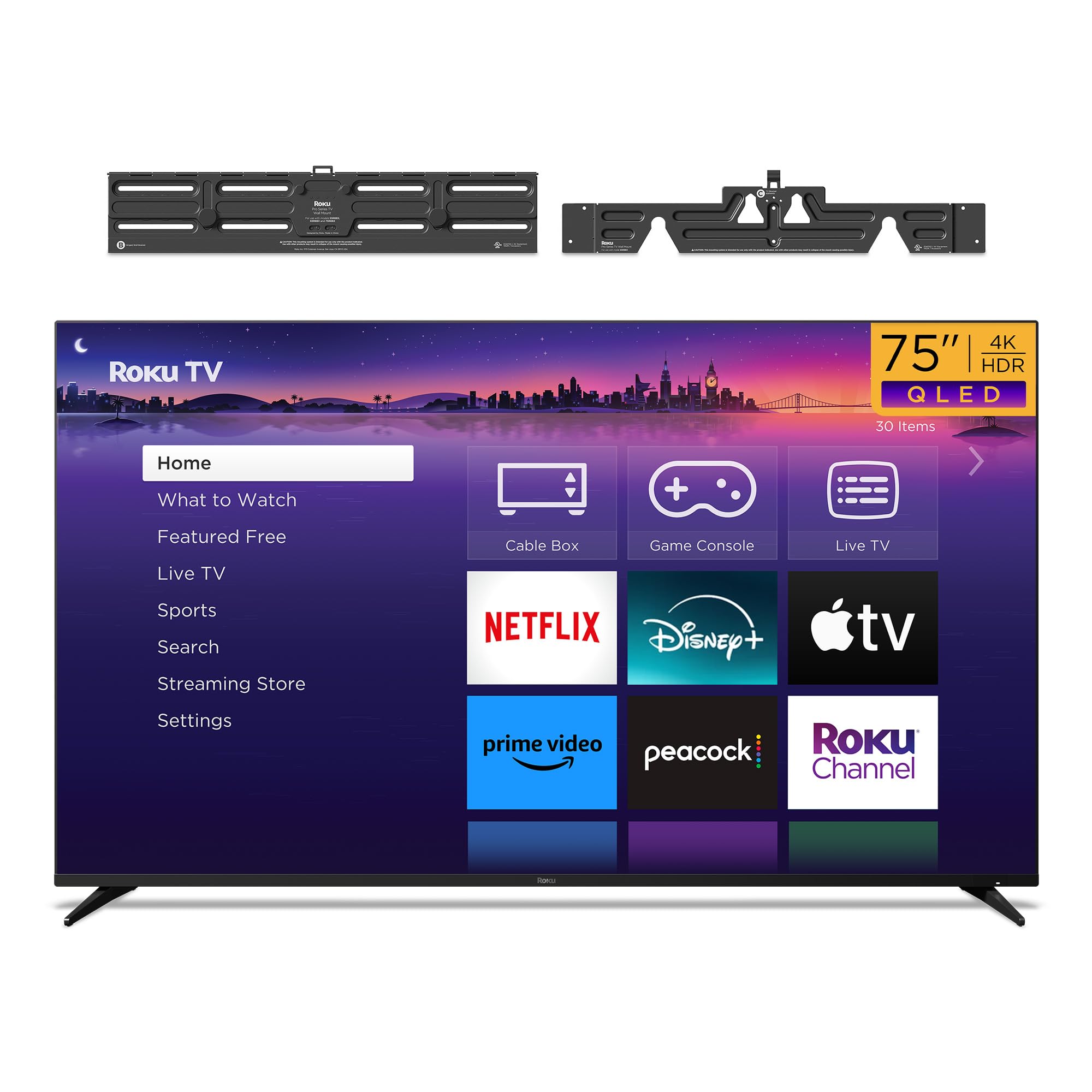 Roku Smart TV - Pro QLED RokuTV