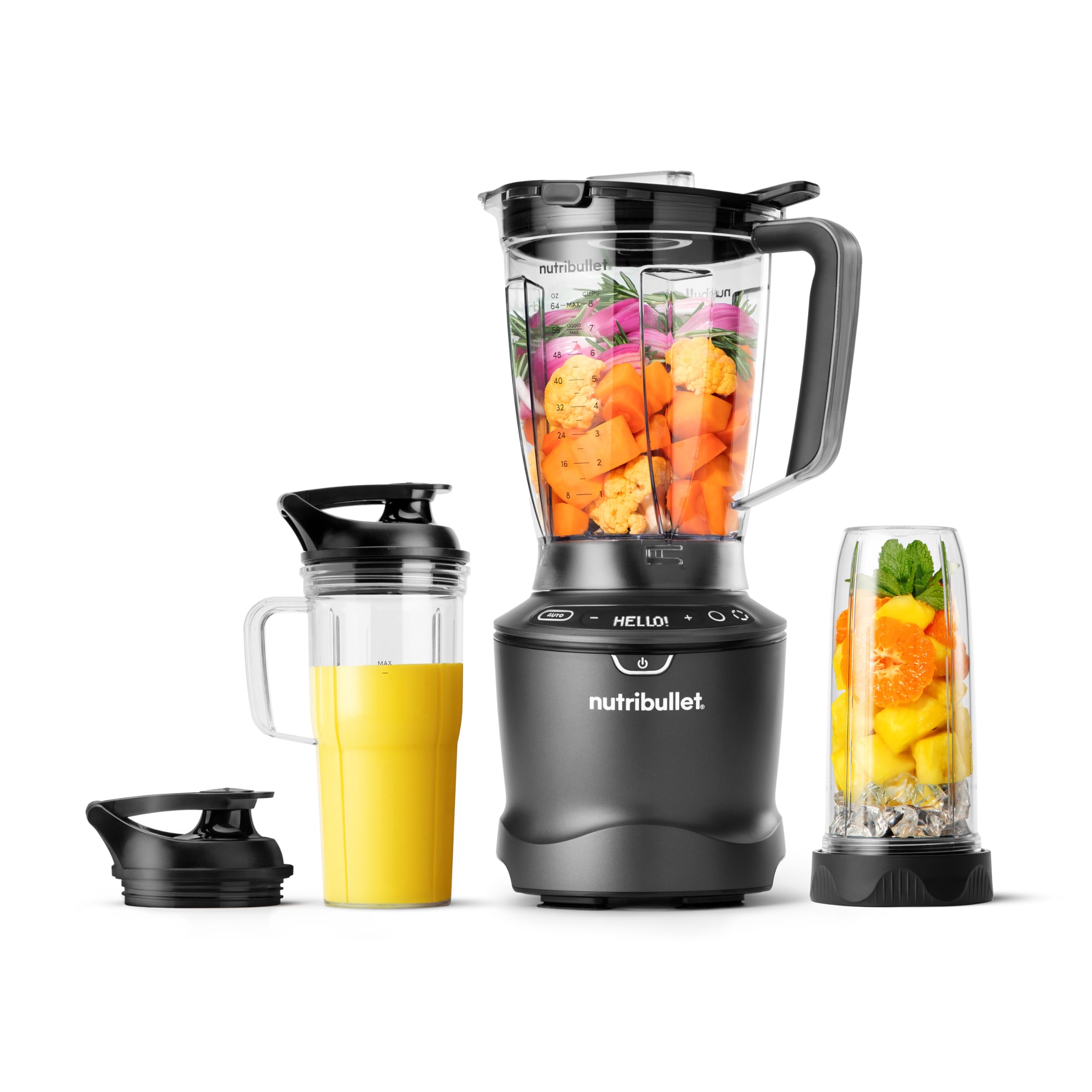 nutribullet SmartSense Blender Combo, 1400W, 64oz Pitcher