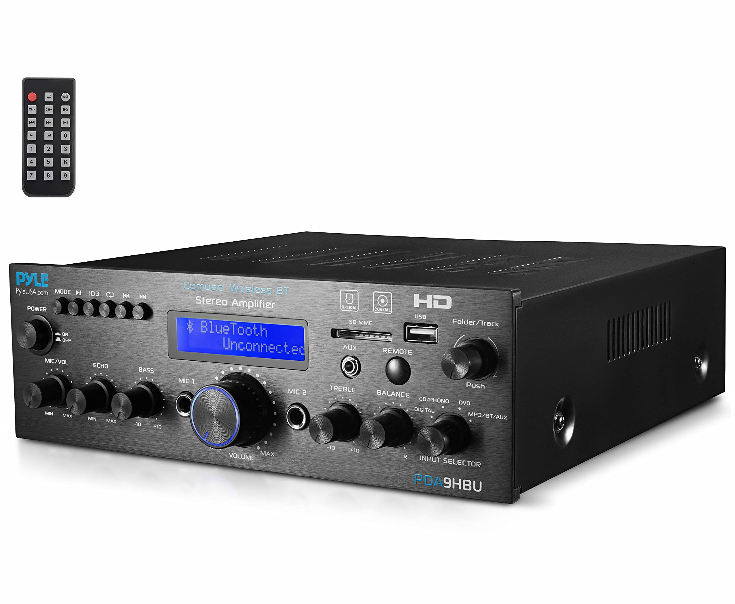 Pyle Wireless Bluetooth Home Stereo Amplifier