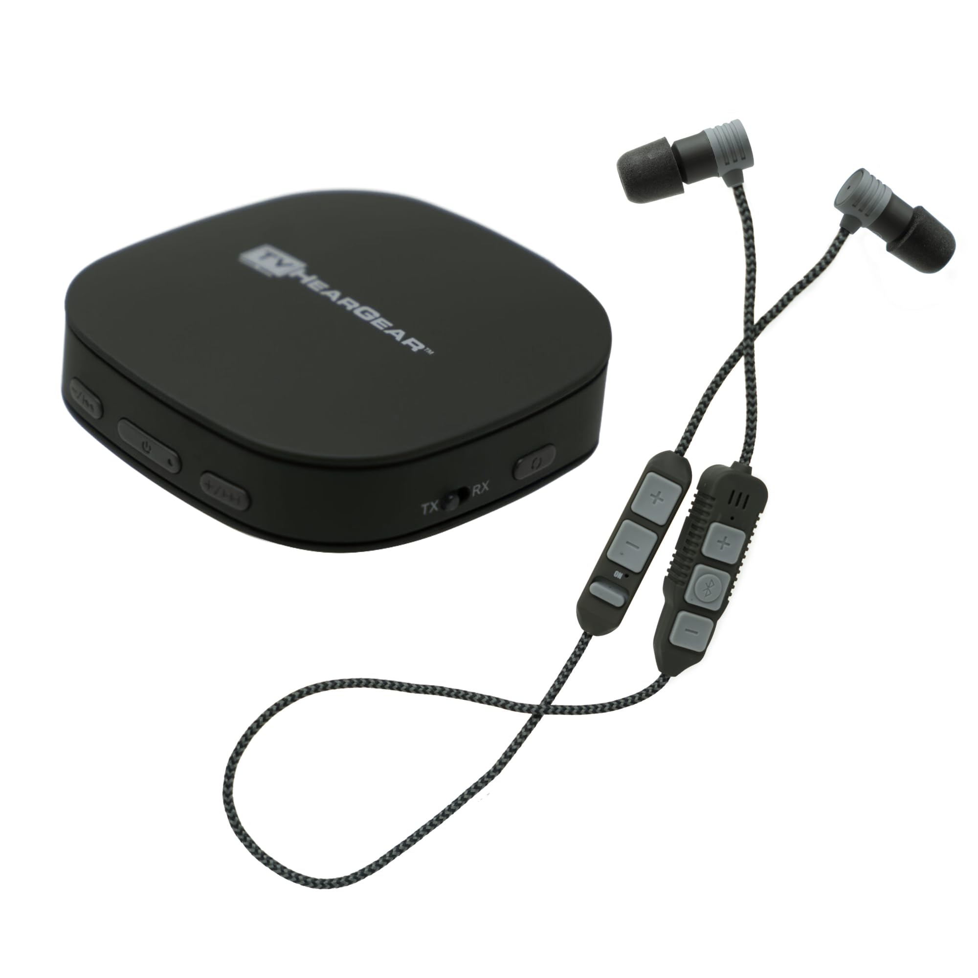 TV Heargear Wireless High-Resolution Listening System Earphones