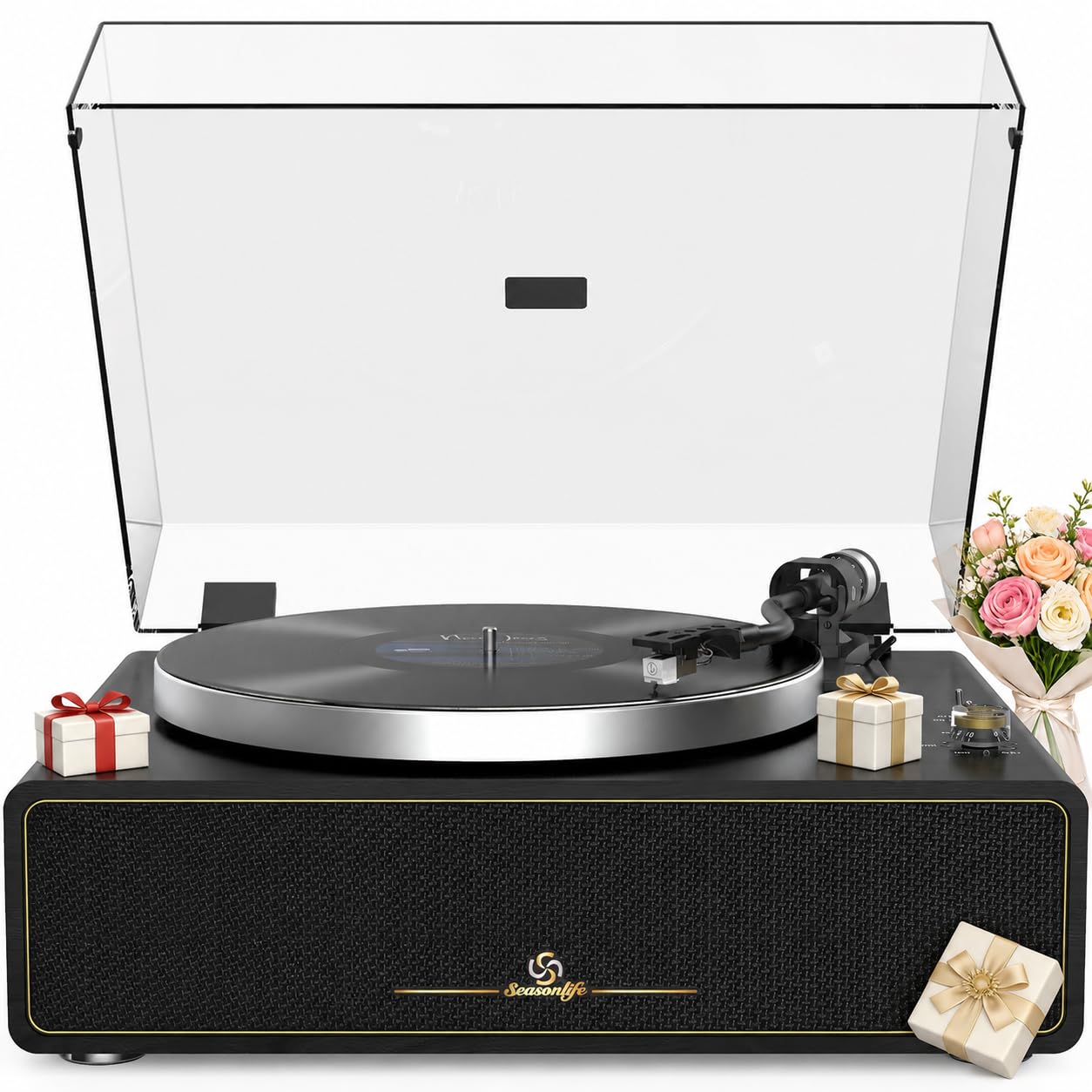 Seasonlife® All-in-One Record Player