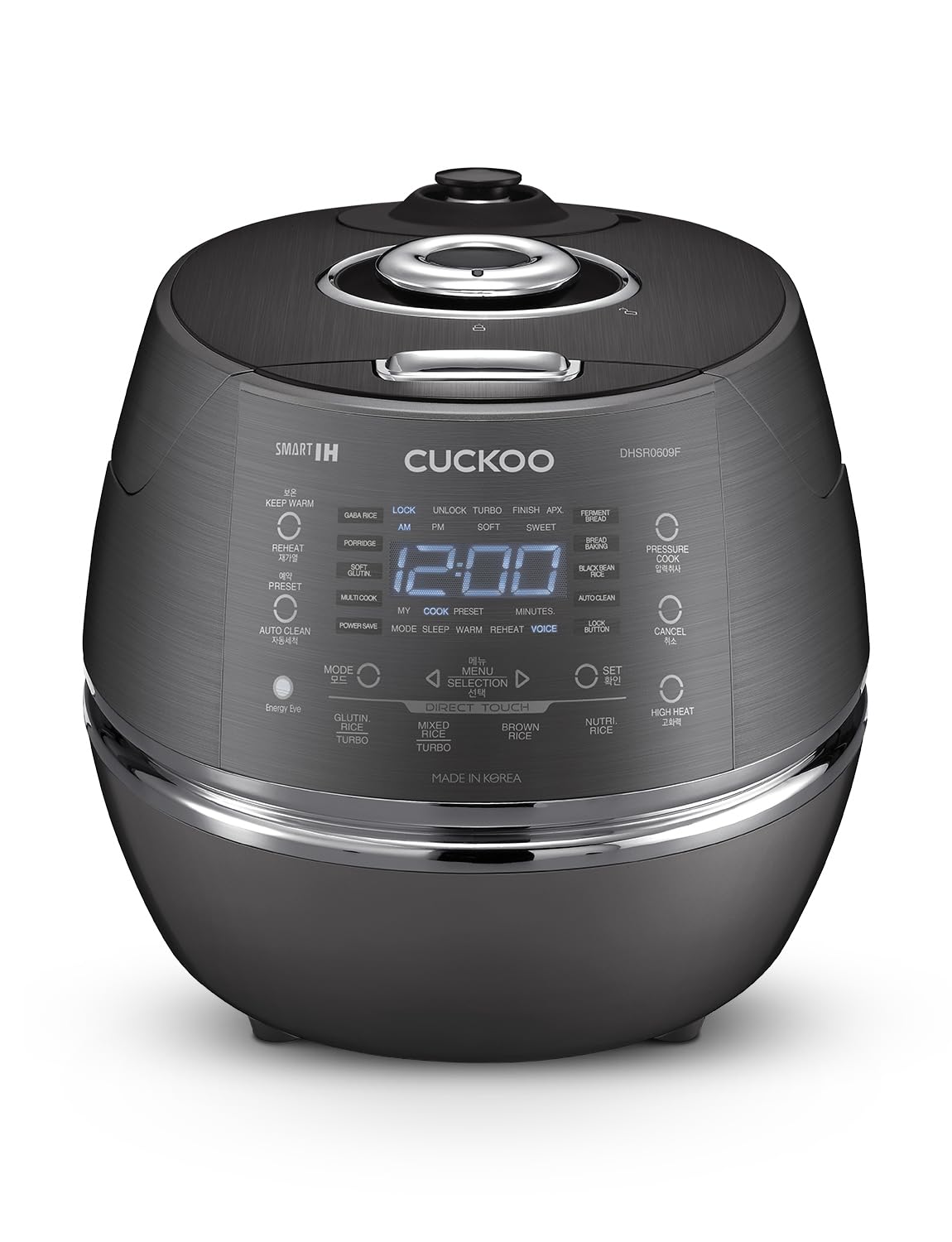 CUCKOO High Pressure Rice Cooker 6-Cup Uncooked
