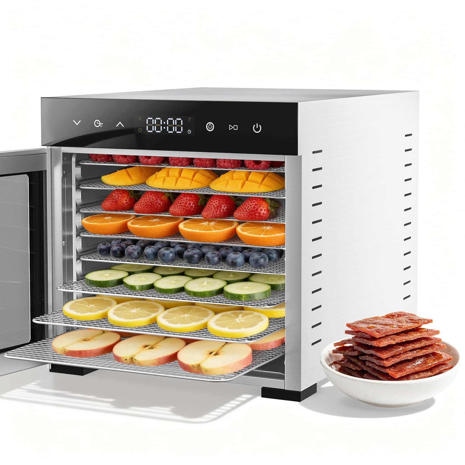 OLIXIS Food Dehydrator Machine, 500W Jerky Dehydrators