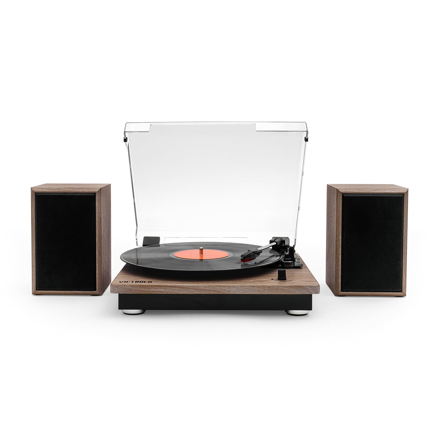 Victrola Montauk Vinyl Record Player, 3-Speed Belt
