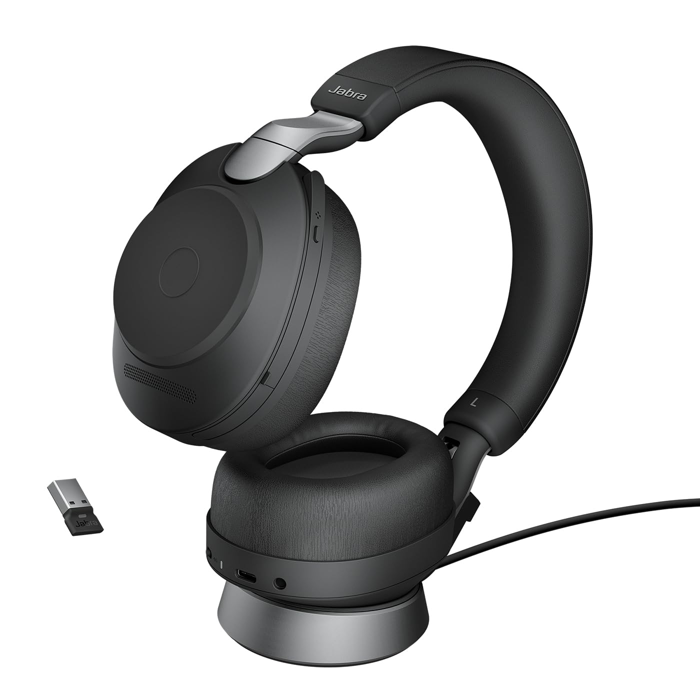 Jabra Evolve2 85 USB-A UC Stereo Stand (Black)