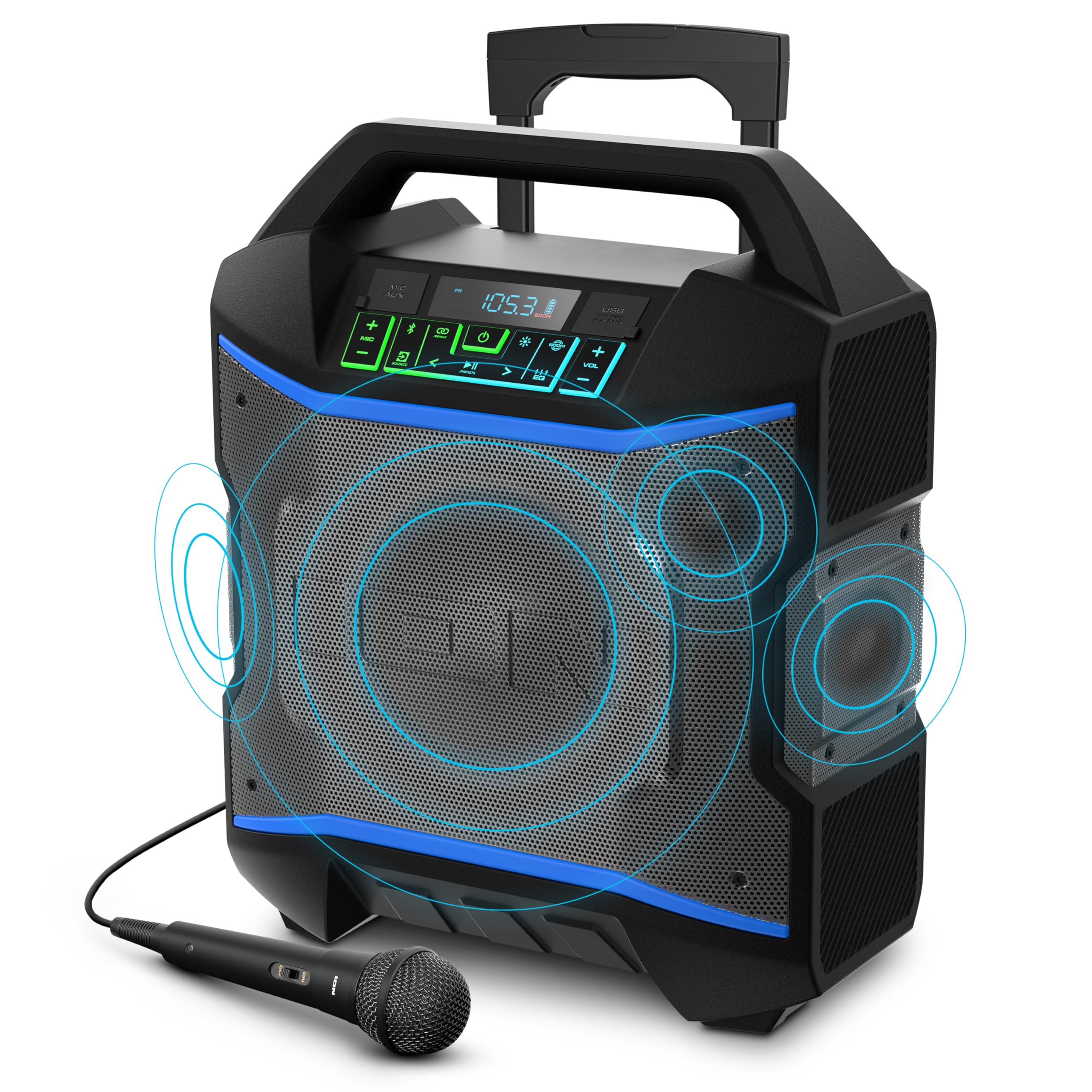 ION Block Rocker - Portable Bluetooth Outdoor