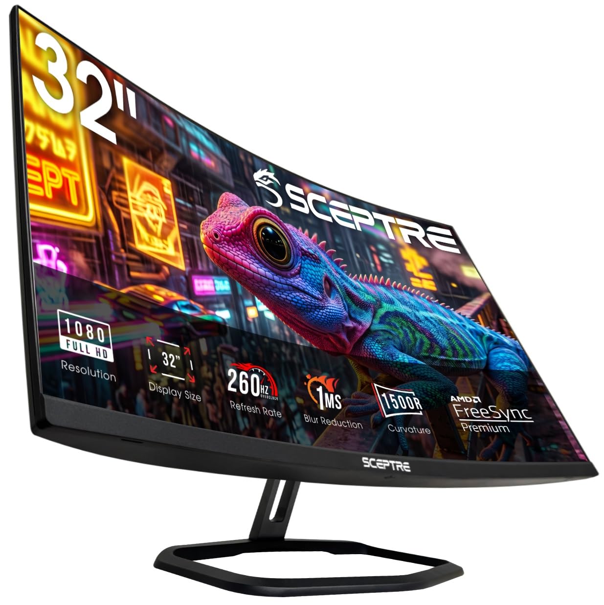 New! Sceptre Curved 32 Prime Gaming Monitor