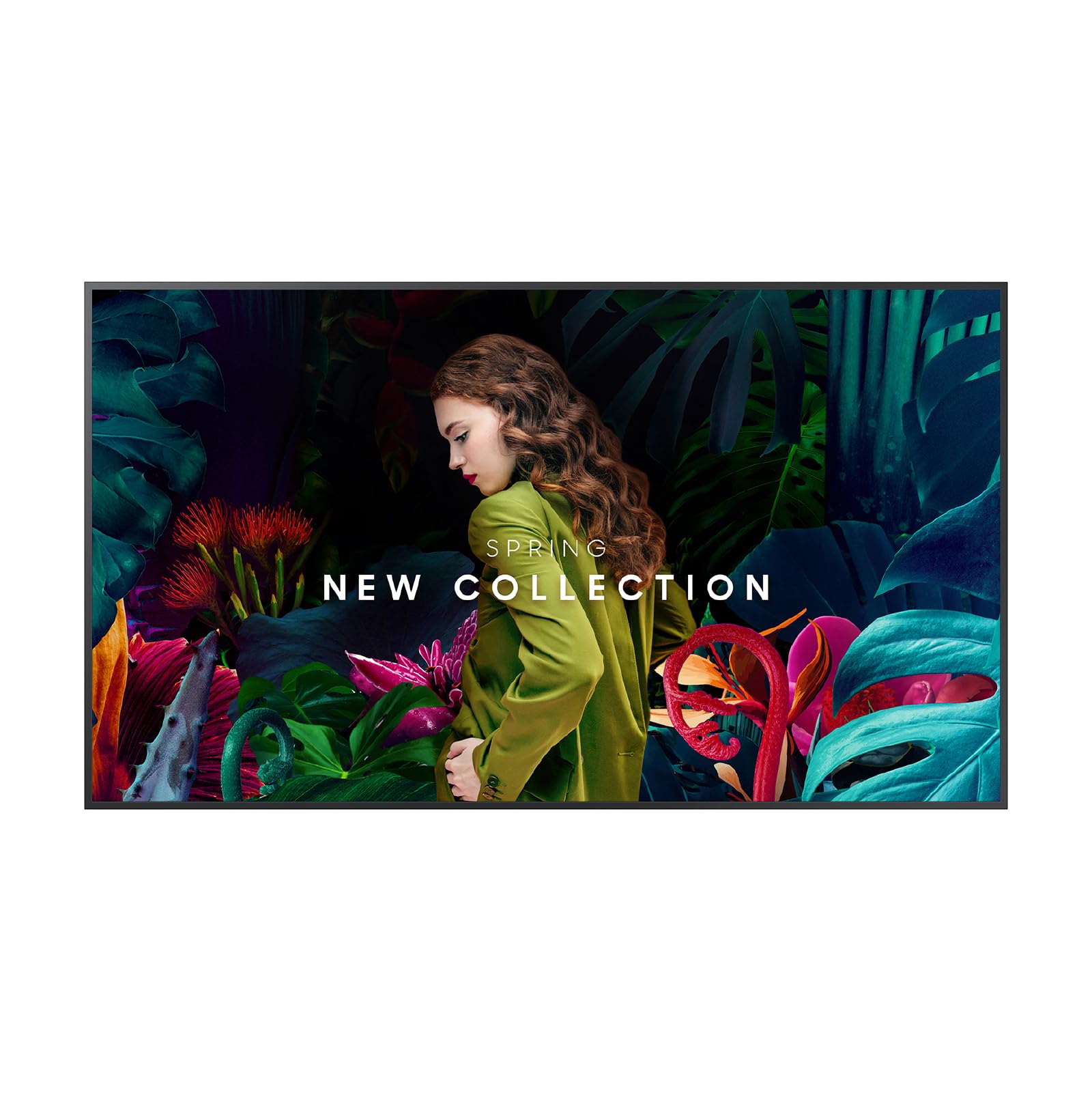 Samsung 50” Commercial UHD Signage, 28.5mm Depth