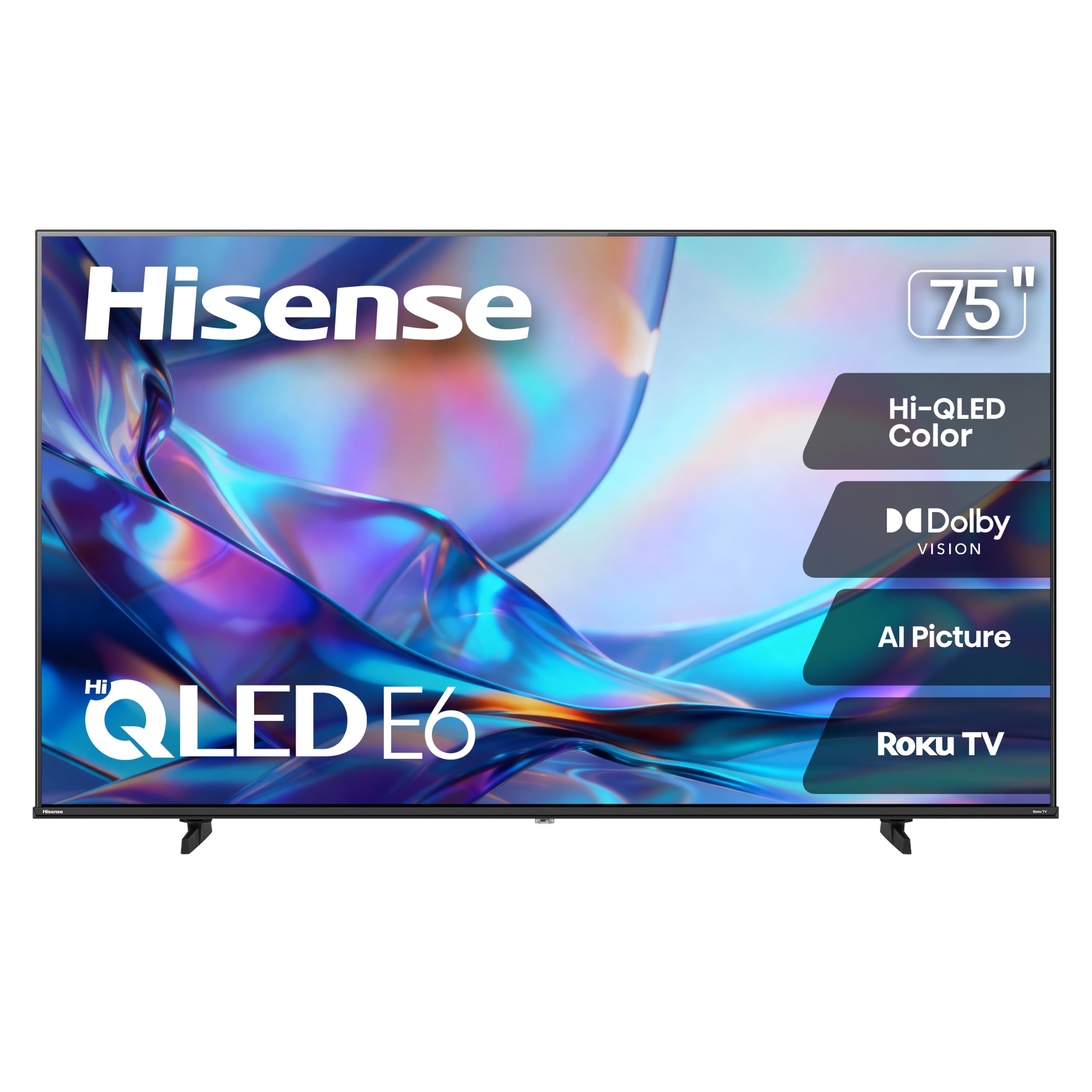 Hisense 75-inch E6SR Hi-QLED 4K UHD Smart (Black)