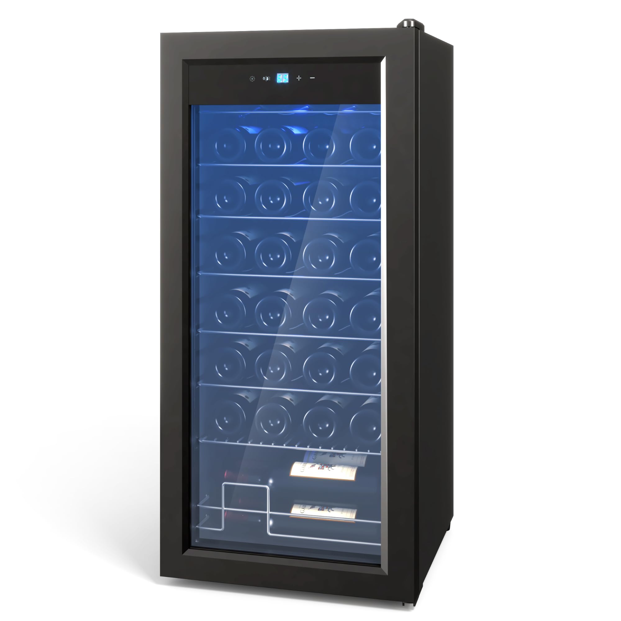 GarveeHome Wine Fridge, Compressor Wine Cooler Refrigerator