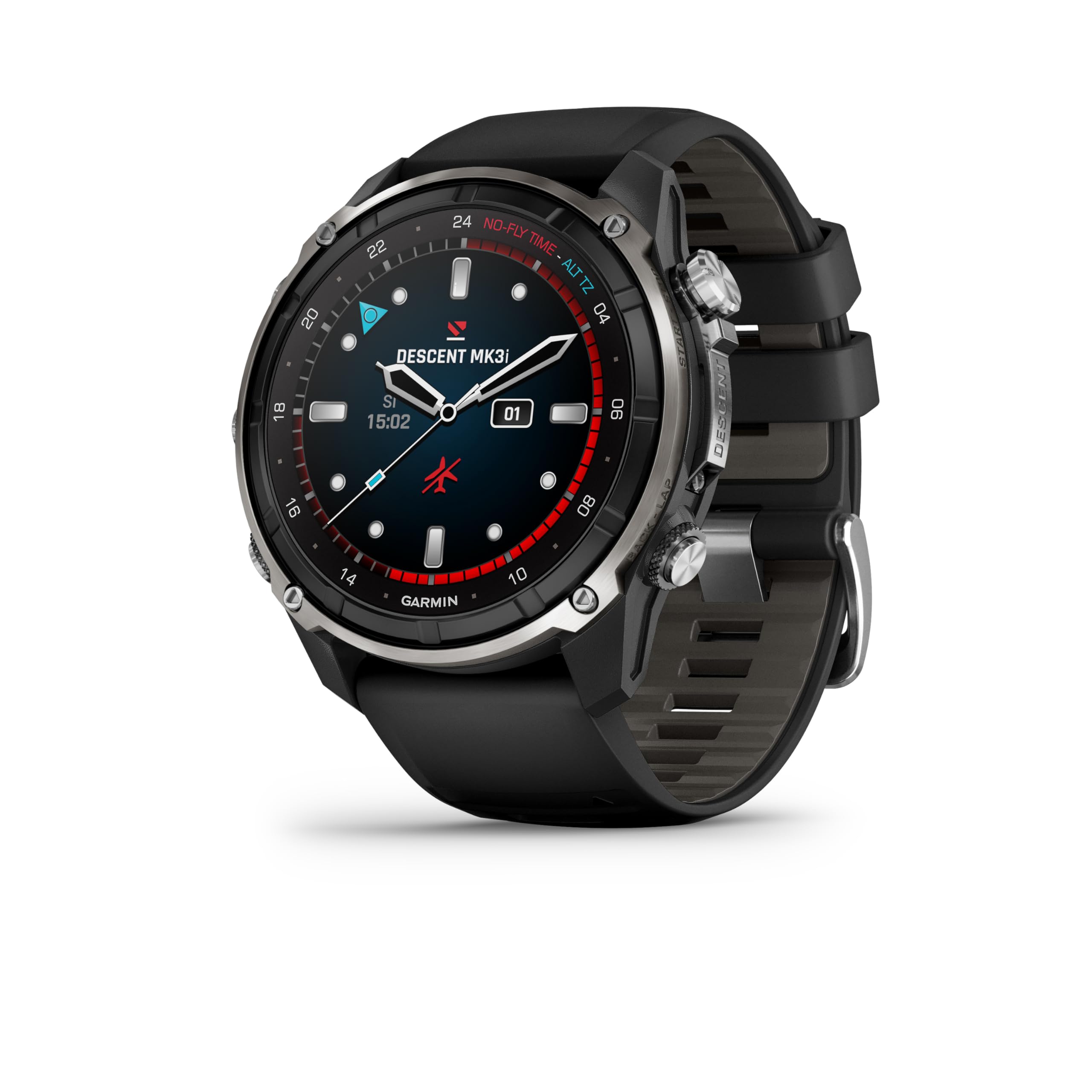 Garmin Descent™ Mk3i, 51 mm Silver