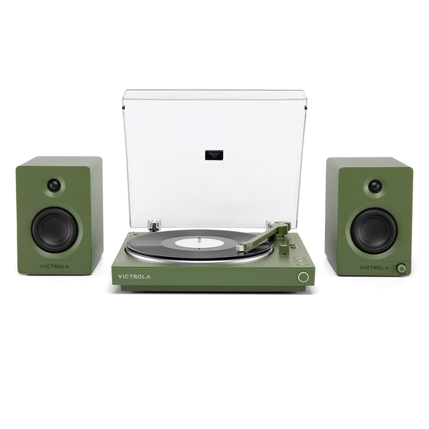 Victrola Fully Automatic Bluetooth Turntable w Audio