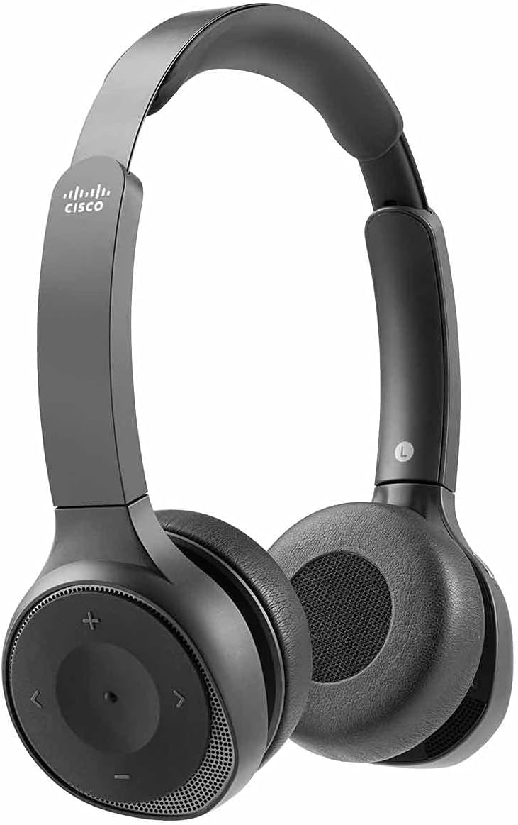 Cisco Headset 730, Wireless Dual On-Ear Bluetooth