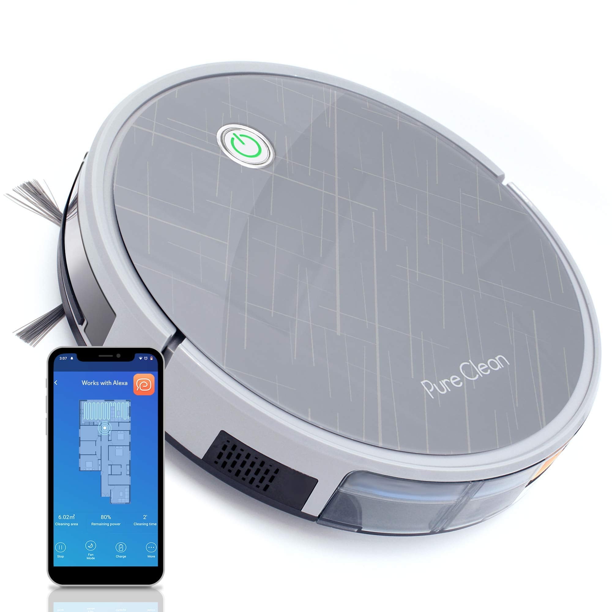 PureClean Smart Gyroscope Robot Vacuum Cleaner -