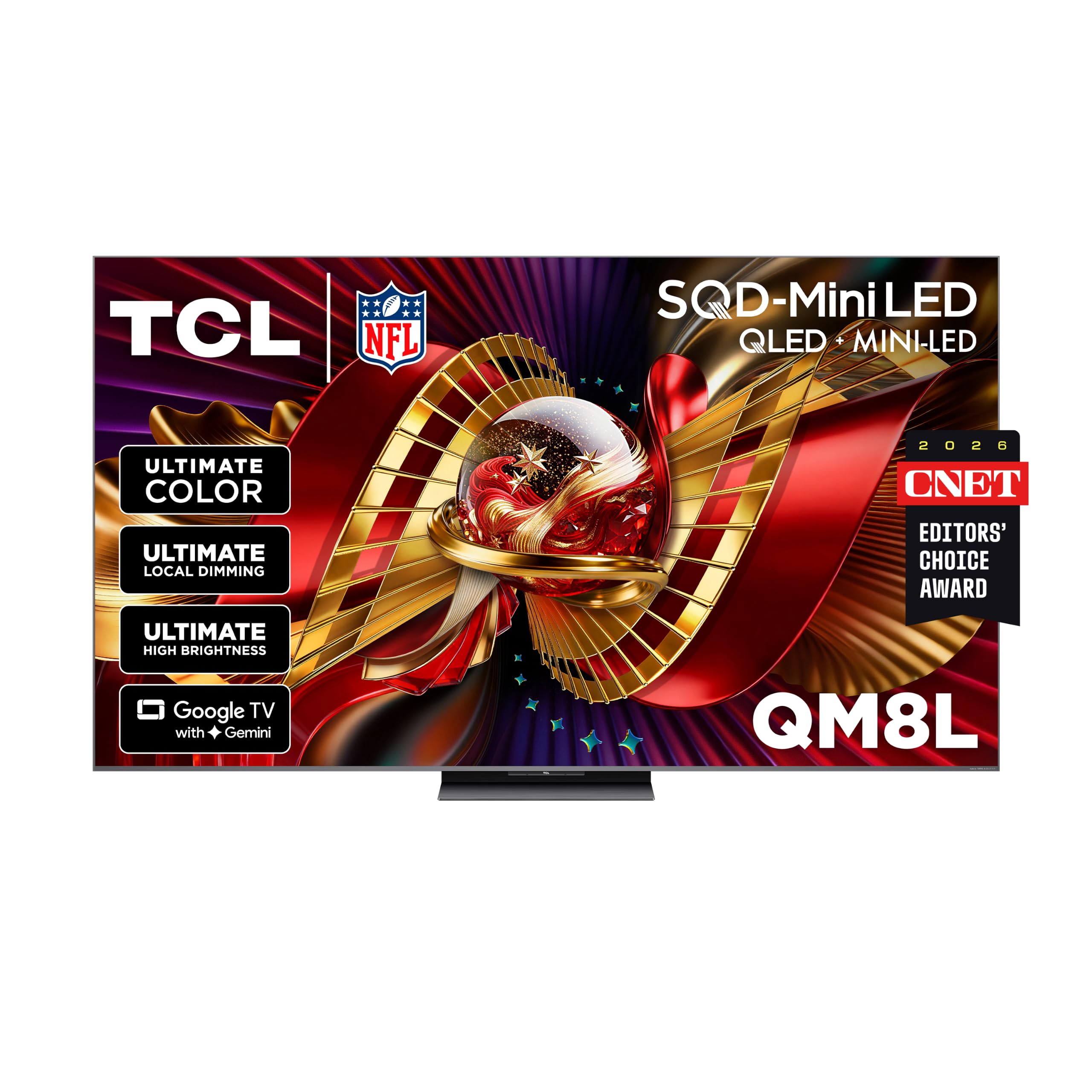 TCL 65-inch QM8L SQD-Mini-LED QLED TV 65QM8L