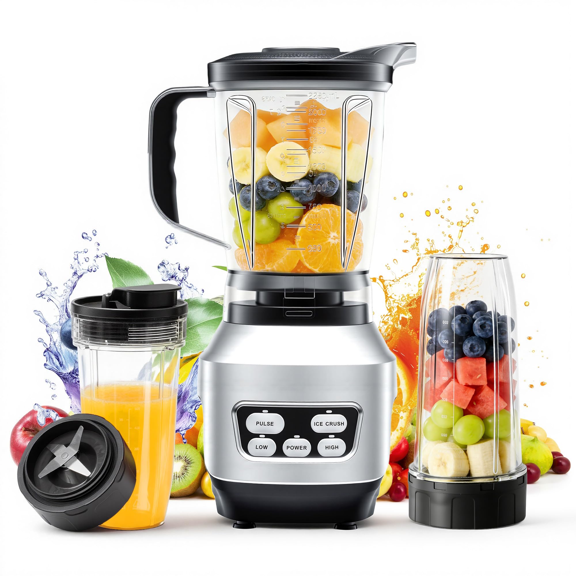 OLIXIS Smoothie Blender, Countertop Blenders
