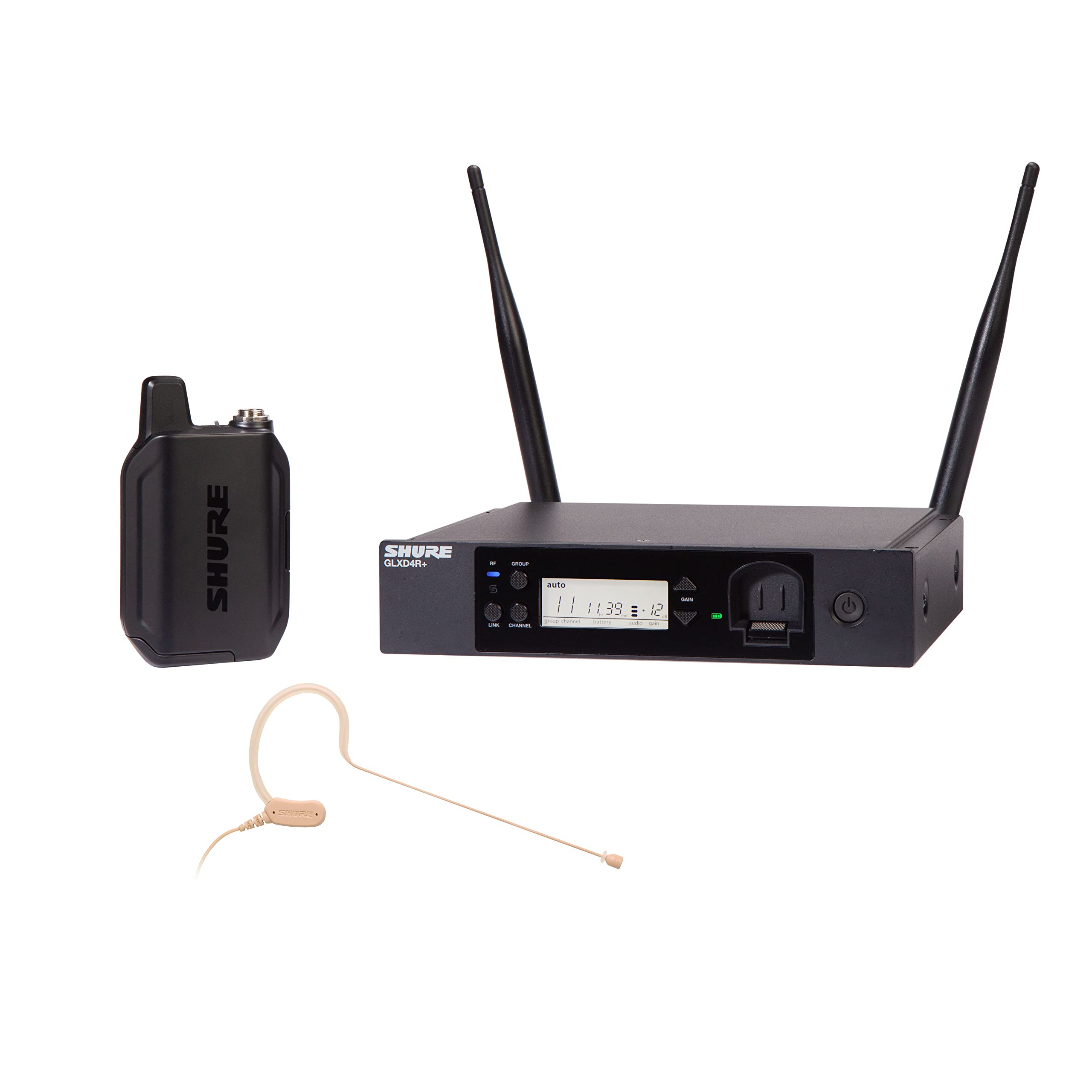 Shure GLXD14R+/MX53 Dual Band Pro Digital Wireless