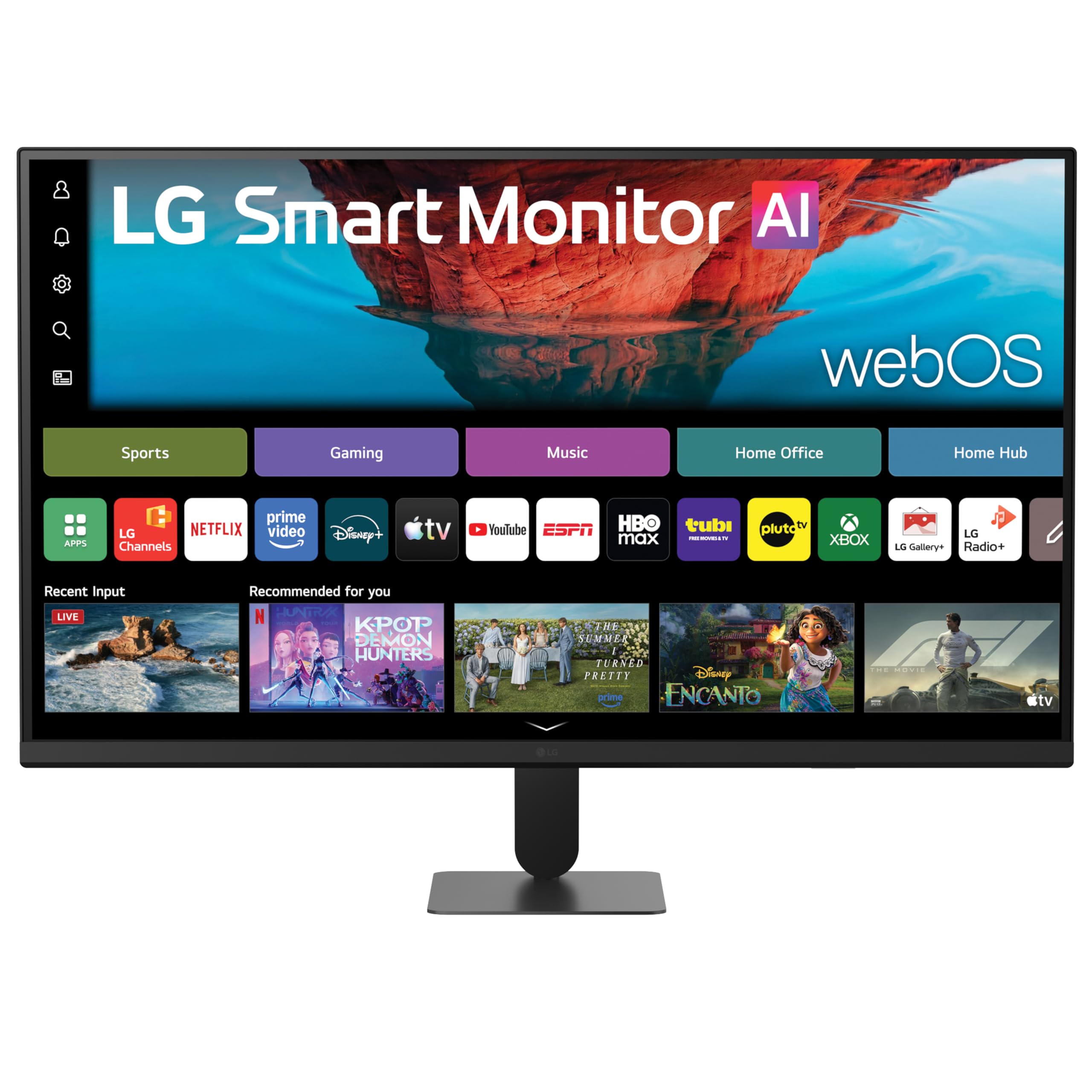 LG 32U701SB-B Smart 4K UHD Professional Monitor
