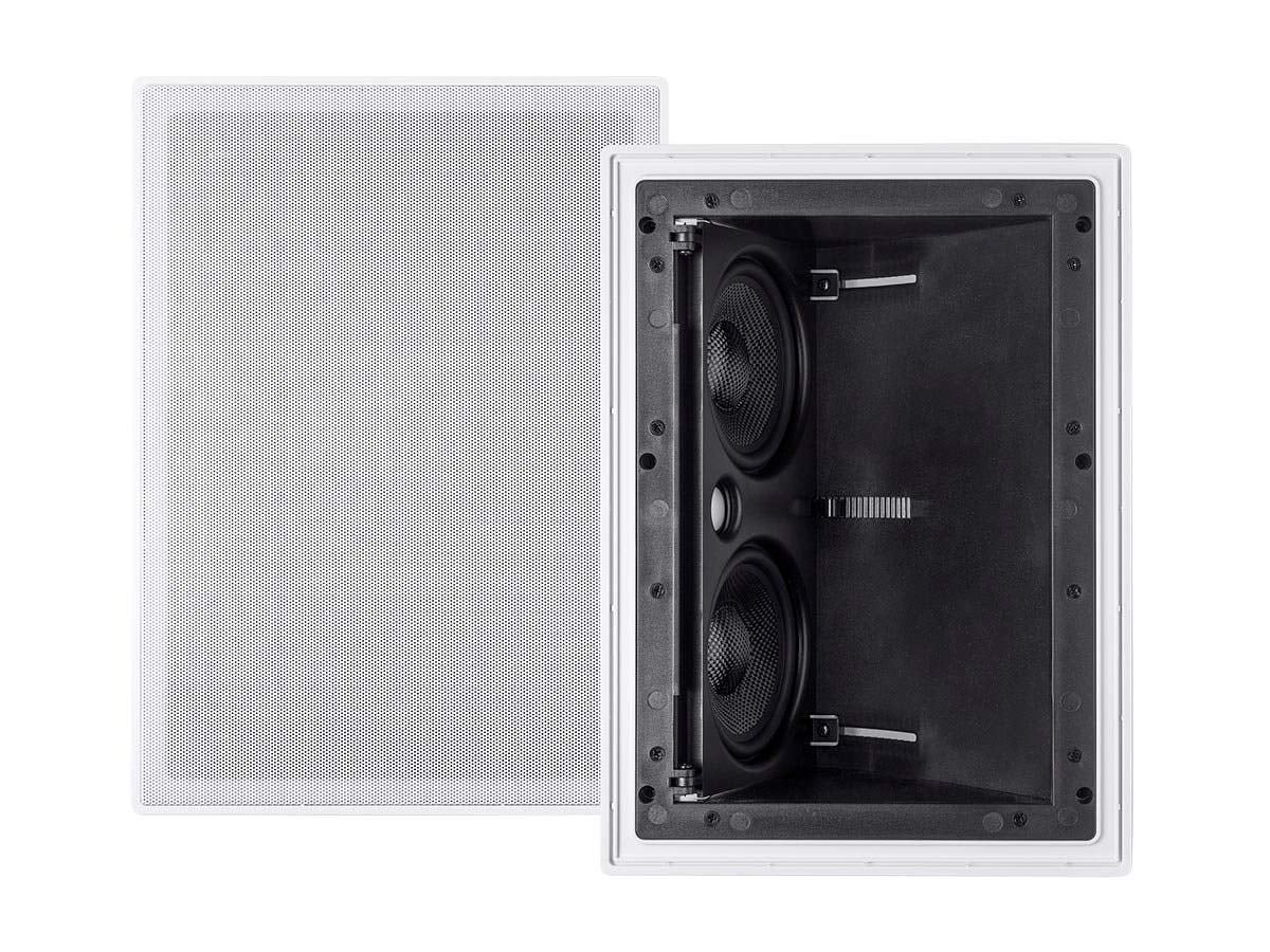 Monoprice 2-way Carbon Fiber In-Wall Surround Speaker
