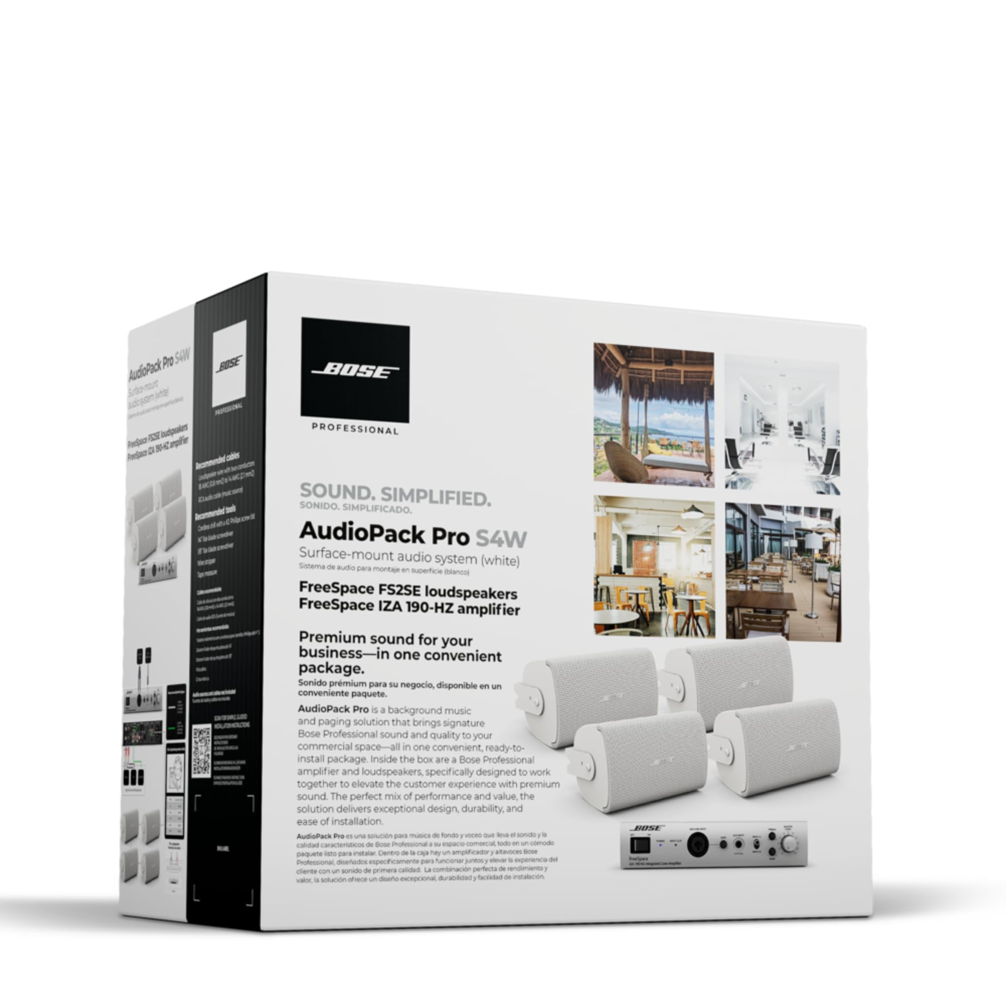 Bose Professional AudioPack Pro S4 120-volt Surface-Mount