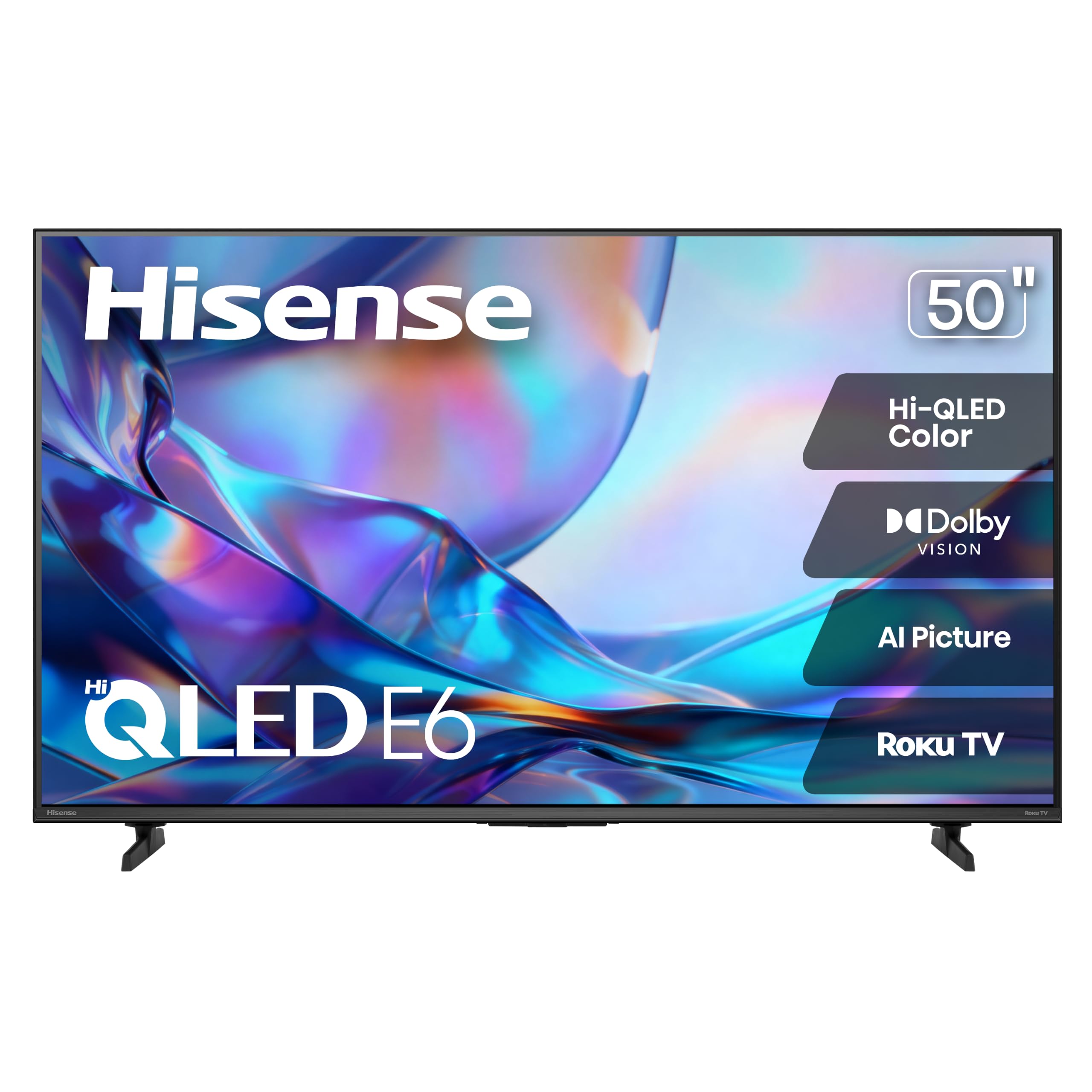 Hisense 50-inch E6SR Hi-QLED 4K UHD Smart (Black)