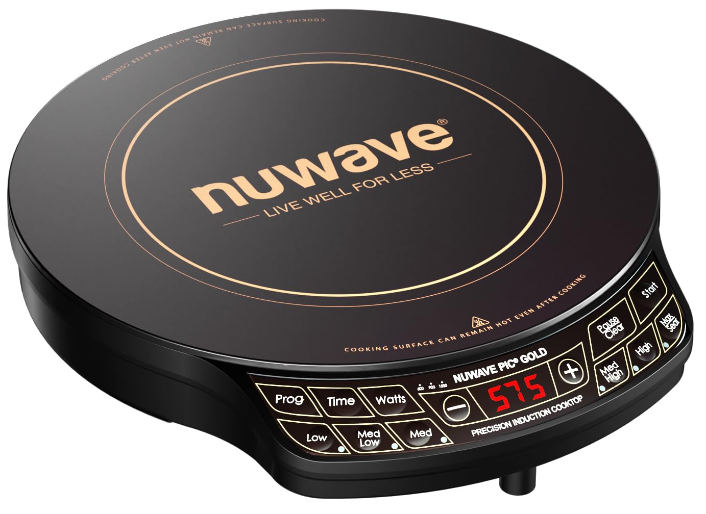 Nuwave Precision Induction Cooktop Gold, 12