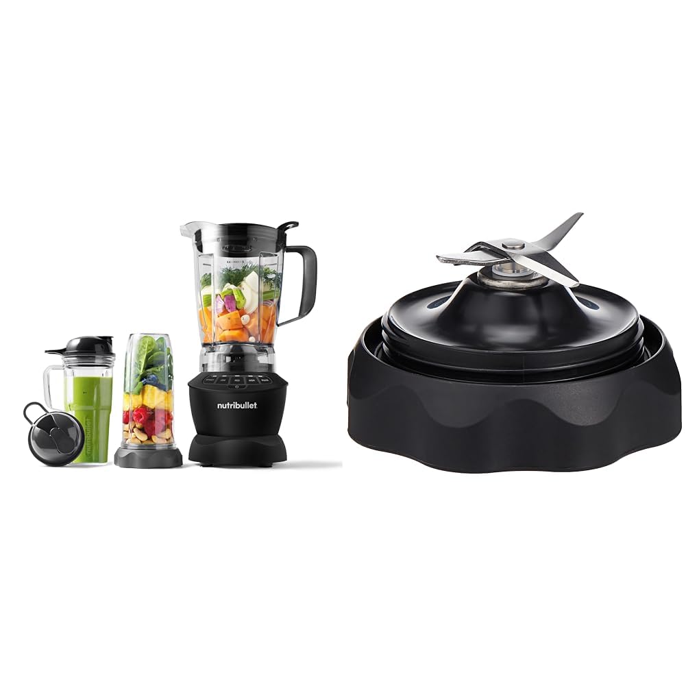 nutribullet Full-Size Blender Combo 1200W, Matte Black