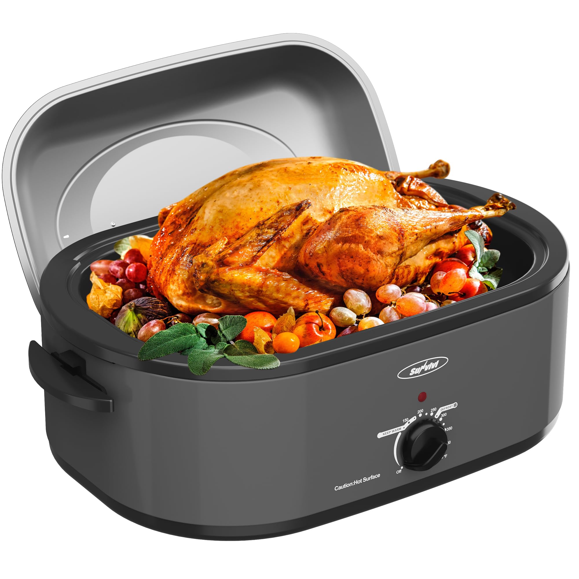 22-Quart Electric Roaster Oven