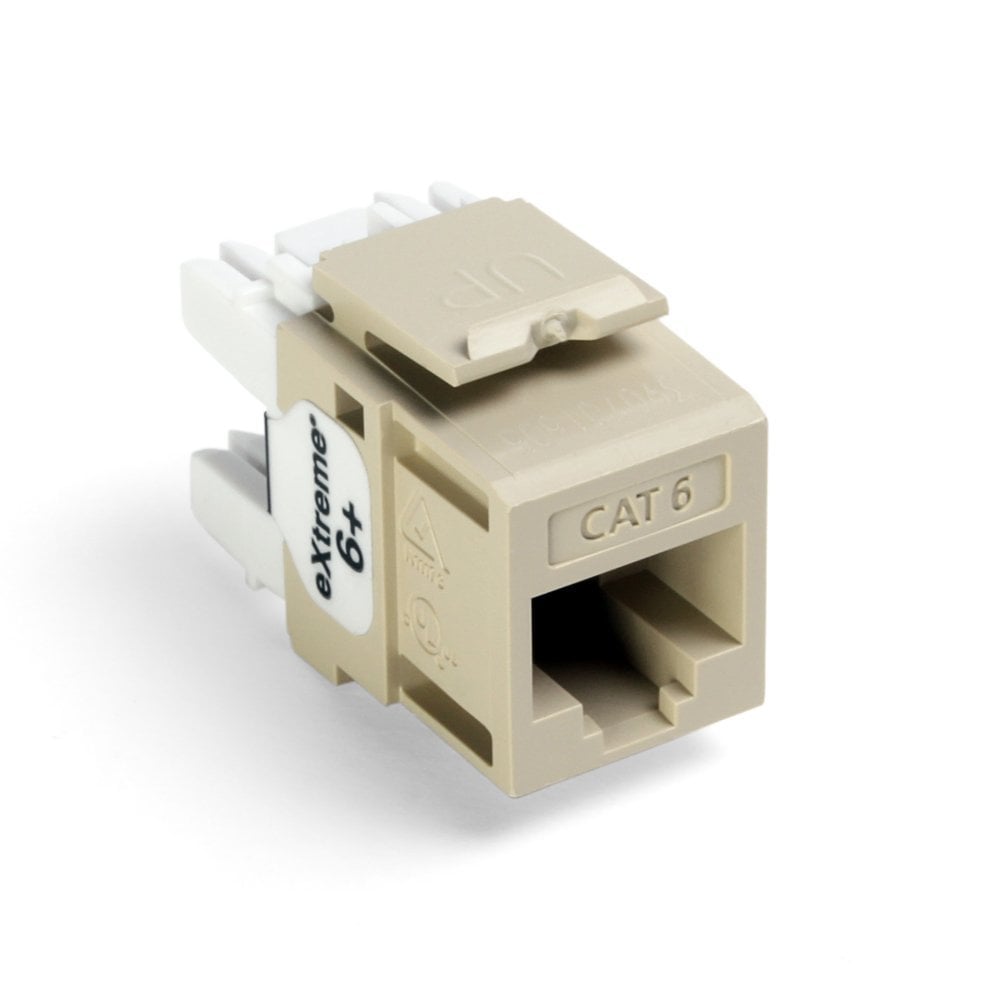 Leviton Extreme 6+ QuickPort Connector, CAT 6