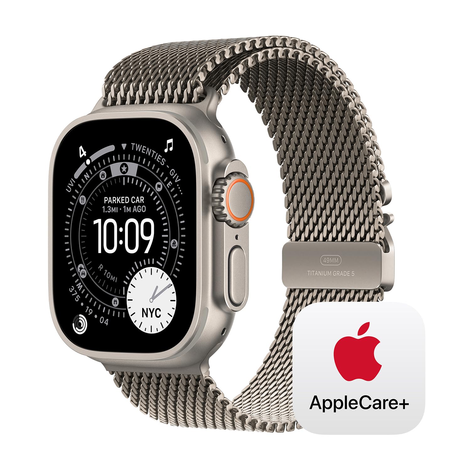 Apple Watch Ultra 3 [GPS + Cellular (Natural Titanium Case w Natural Titanium Milanese)