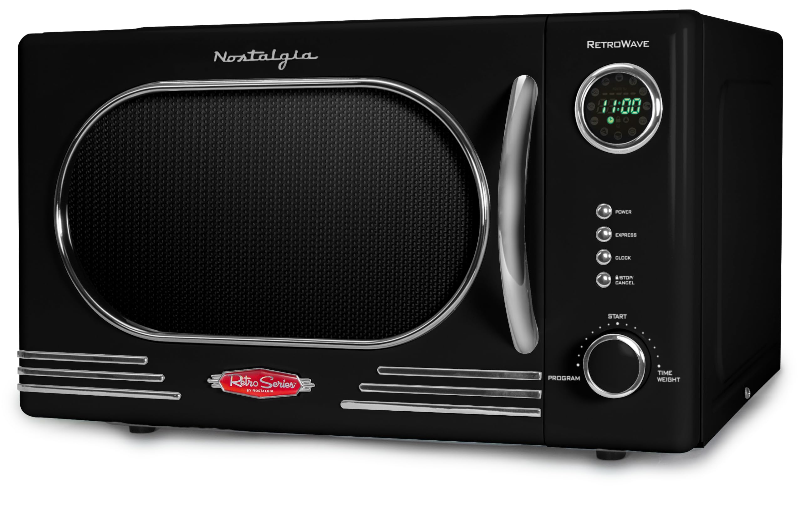 Nostalgia Retro Countertop Microwave Oven - 1.1