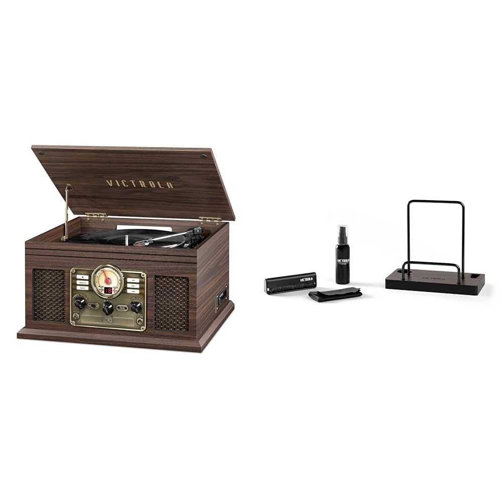 Victrola Nostalgic 6-in-1 Bluetooth Record Player &