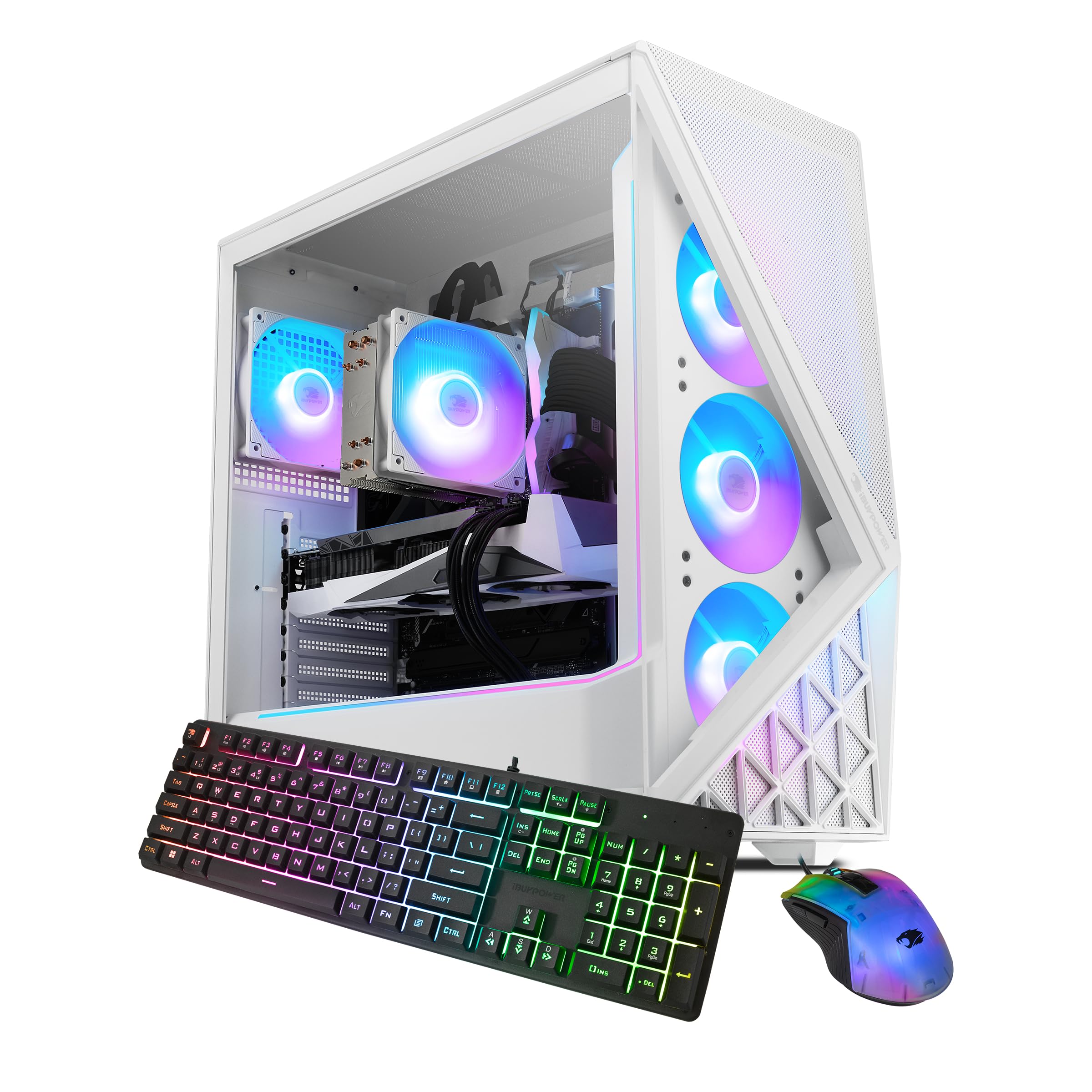 iBUYPOWER Slate Gaming PC Desktop Computer AMD