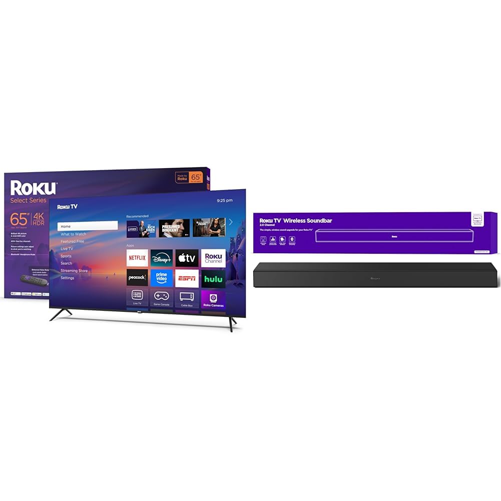 Roku Smart TV 2025, Select Series (65-inch)